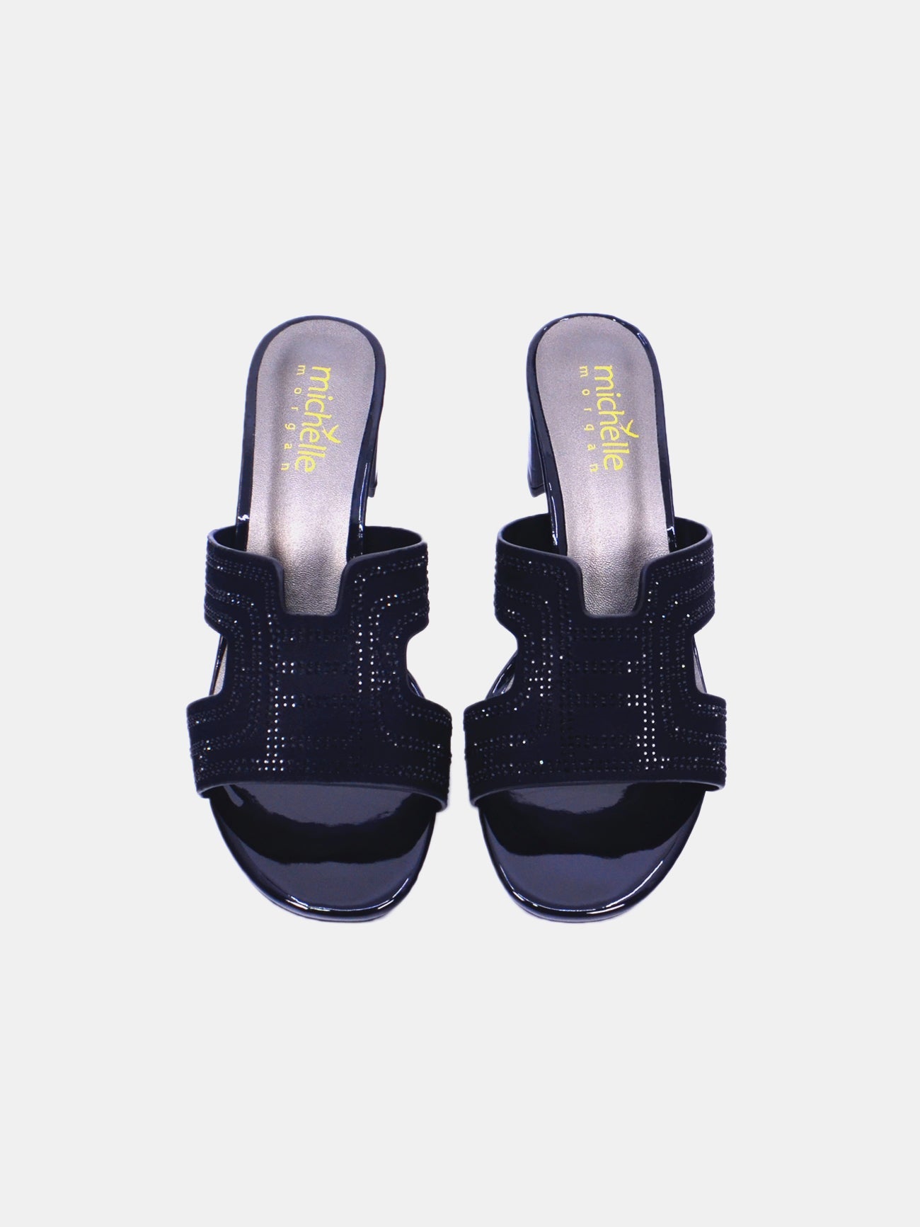 Michelle Morgan 314RJ19A Women's Heeled Sandals #color_Black