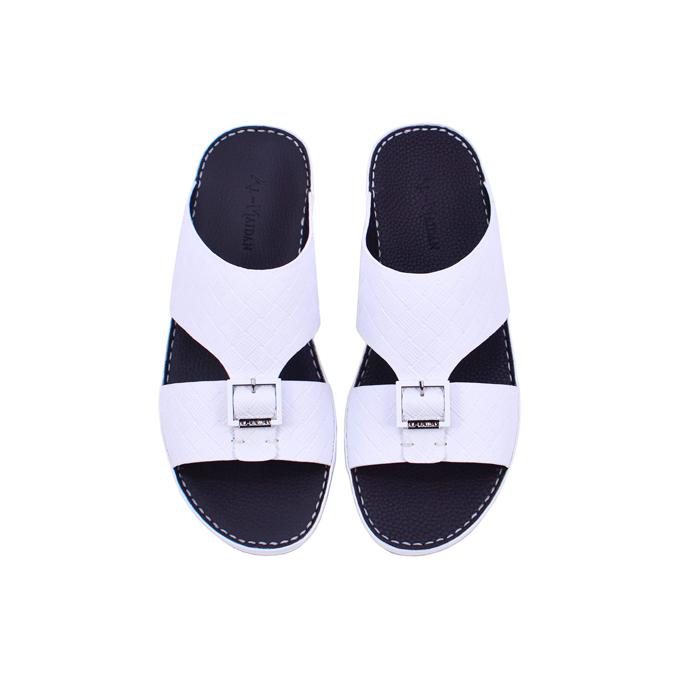 Al Maidan AM-5110 Men's Sandals #color_White