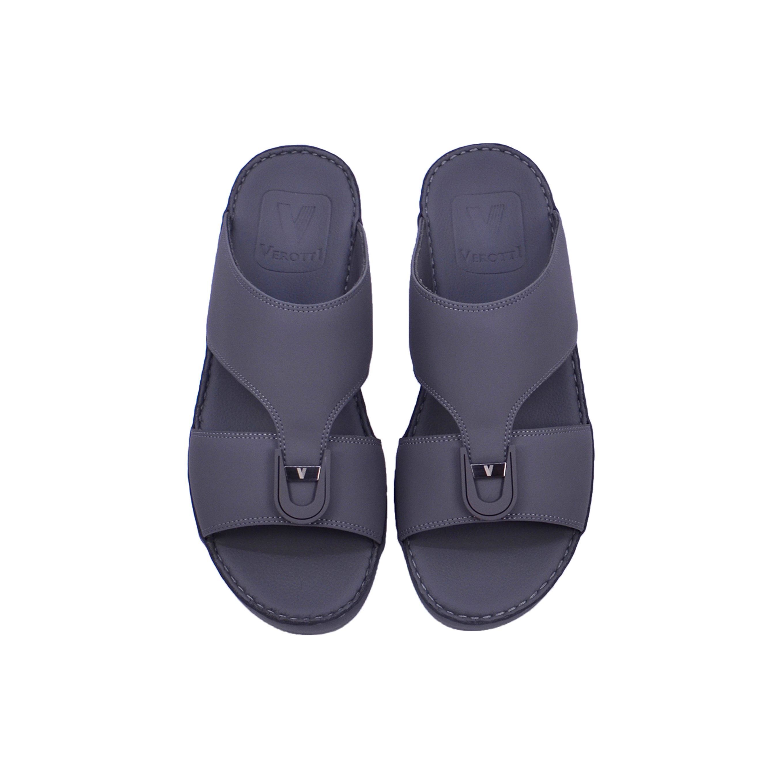 Verotti VTS-69 Men's Arabic Sandals #color_Gray