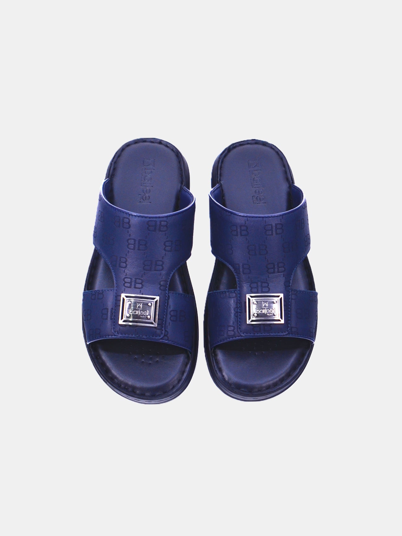 Barjeel Uno 21410-13 Men's Arabic Sandals #color_Navy