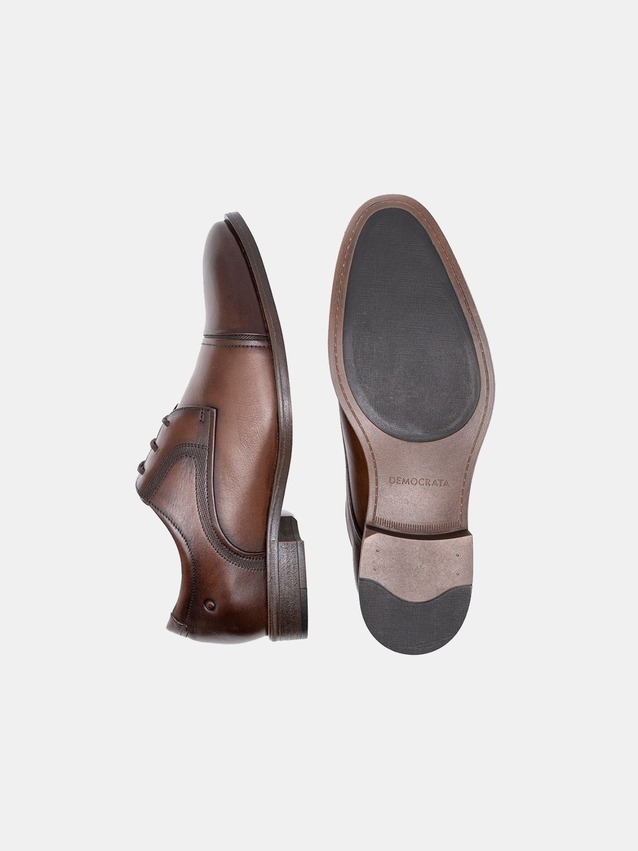 Democrata Men's Smart Comfort Madison Hi-soft 32 Formal Shoes #color_Tan