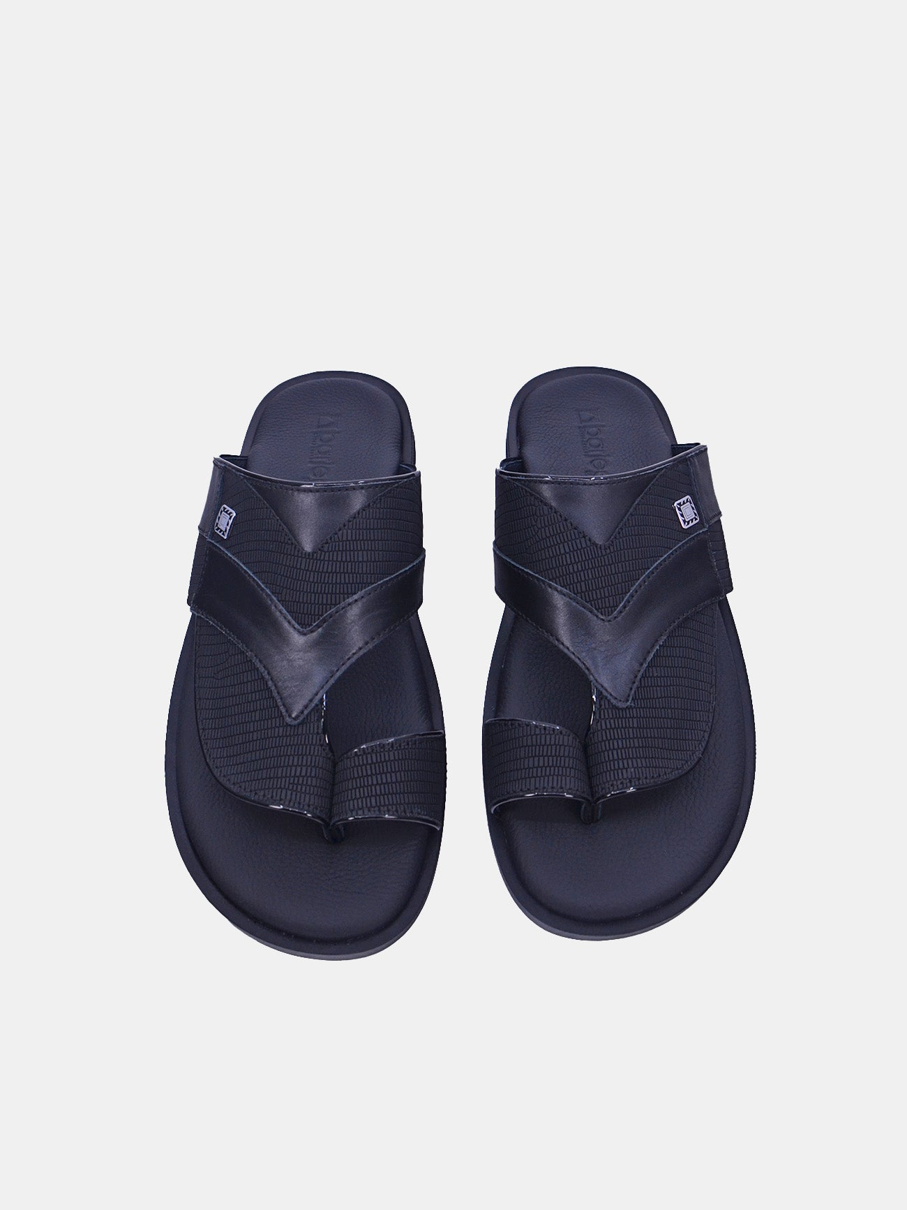 Barjeel Uno 175-042 Men's Sandals #color_Black