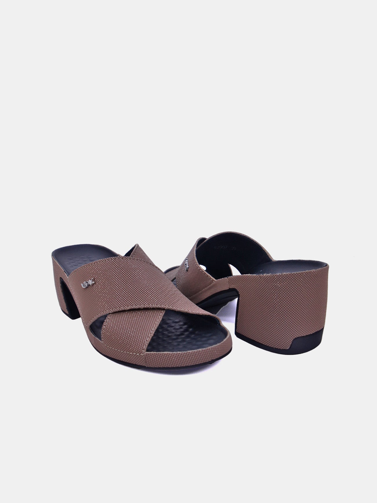 Vital 82007AS Women's Heeled Sandals #color_Beige