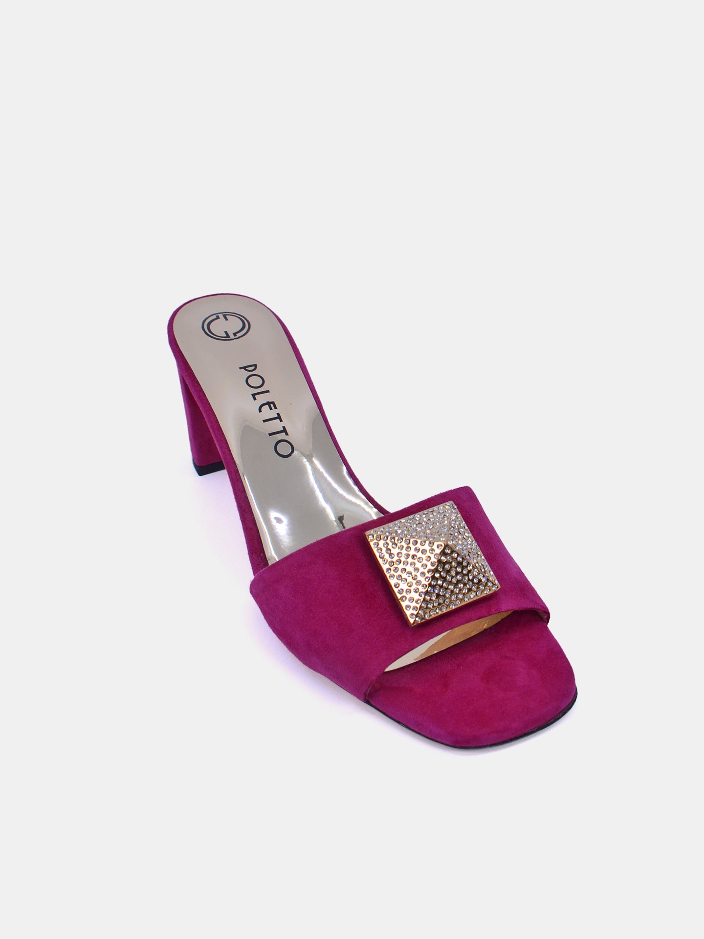 Poletto 4183174 Women's Heeled Sandals #color_Beige