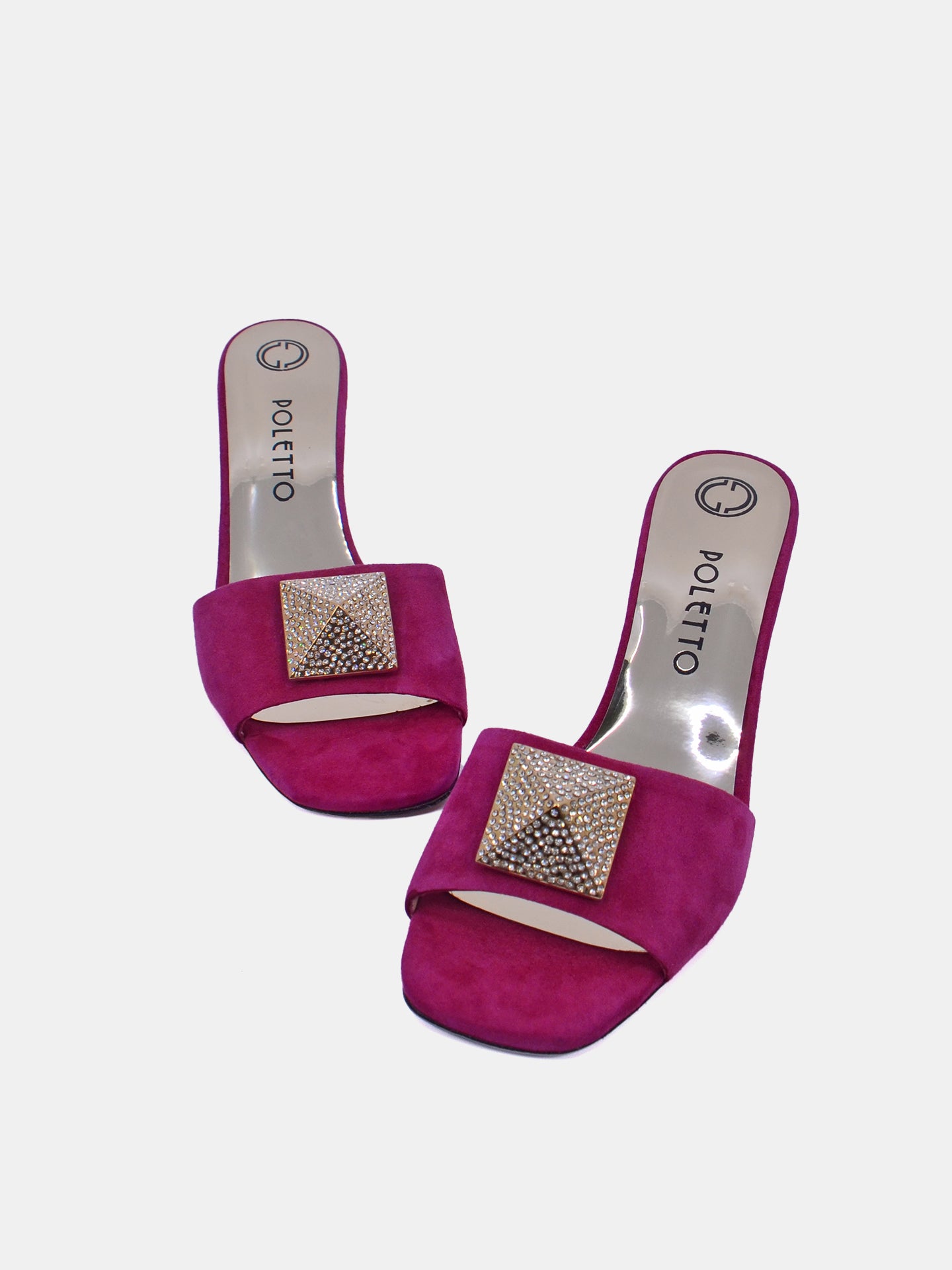 Poletto 4183174 Women's Heeled Sandals #color_Beige