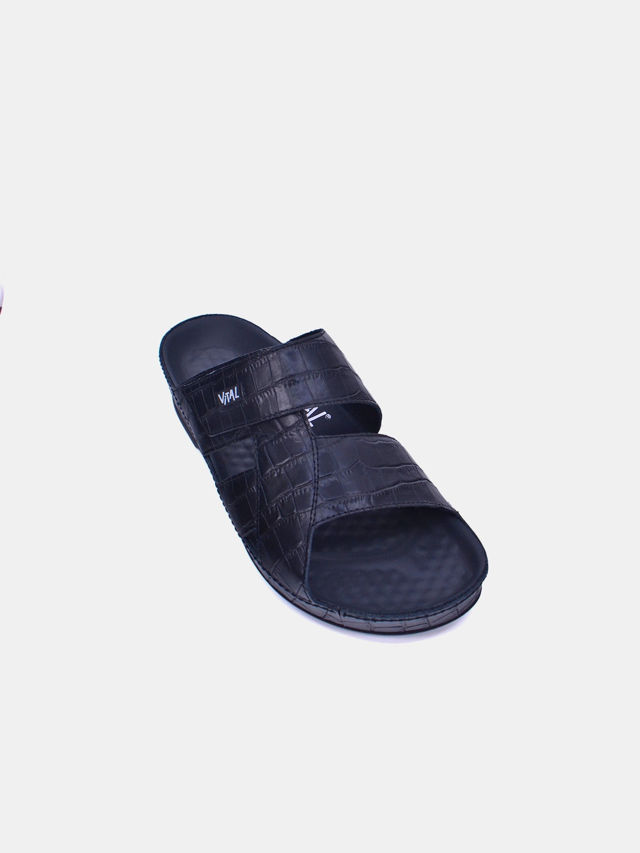 Vital 74004S Men's Slider Sandals #color_Black
