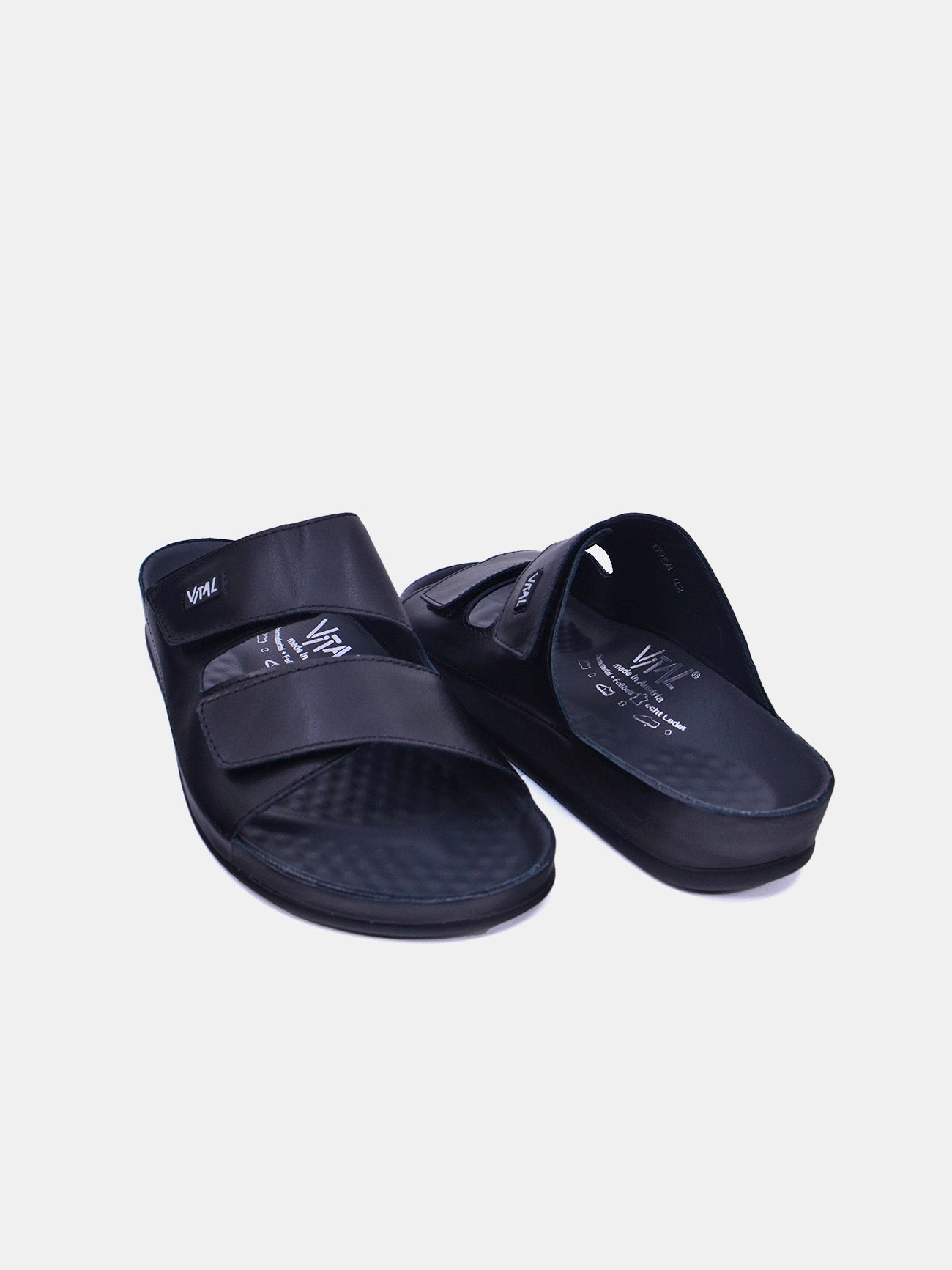 Vital 0958S Men's Sandals #color_Black