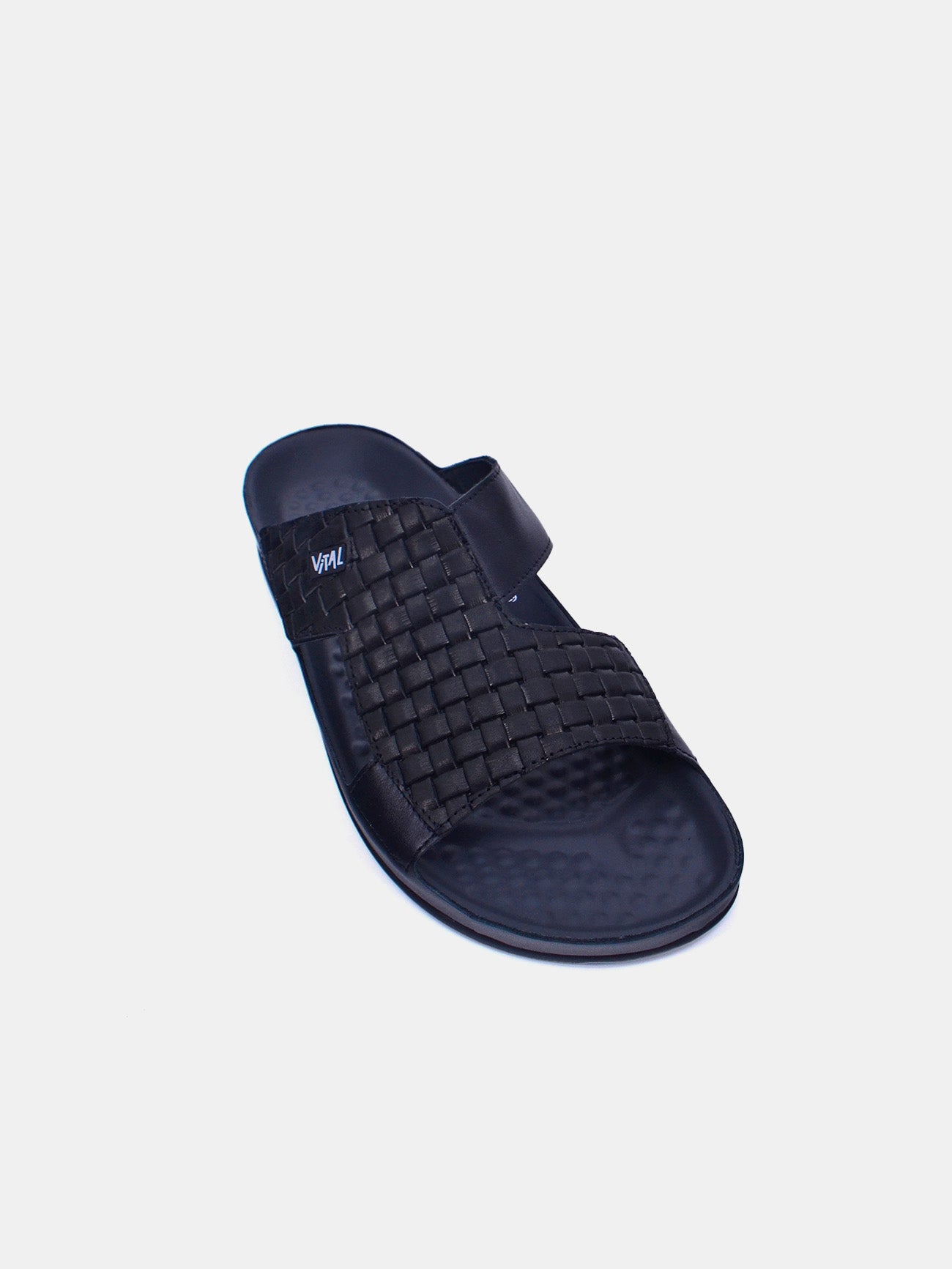 Vital 09122S Men's Sandals #color_Black