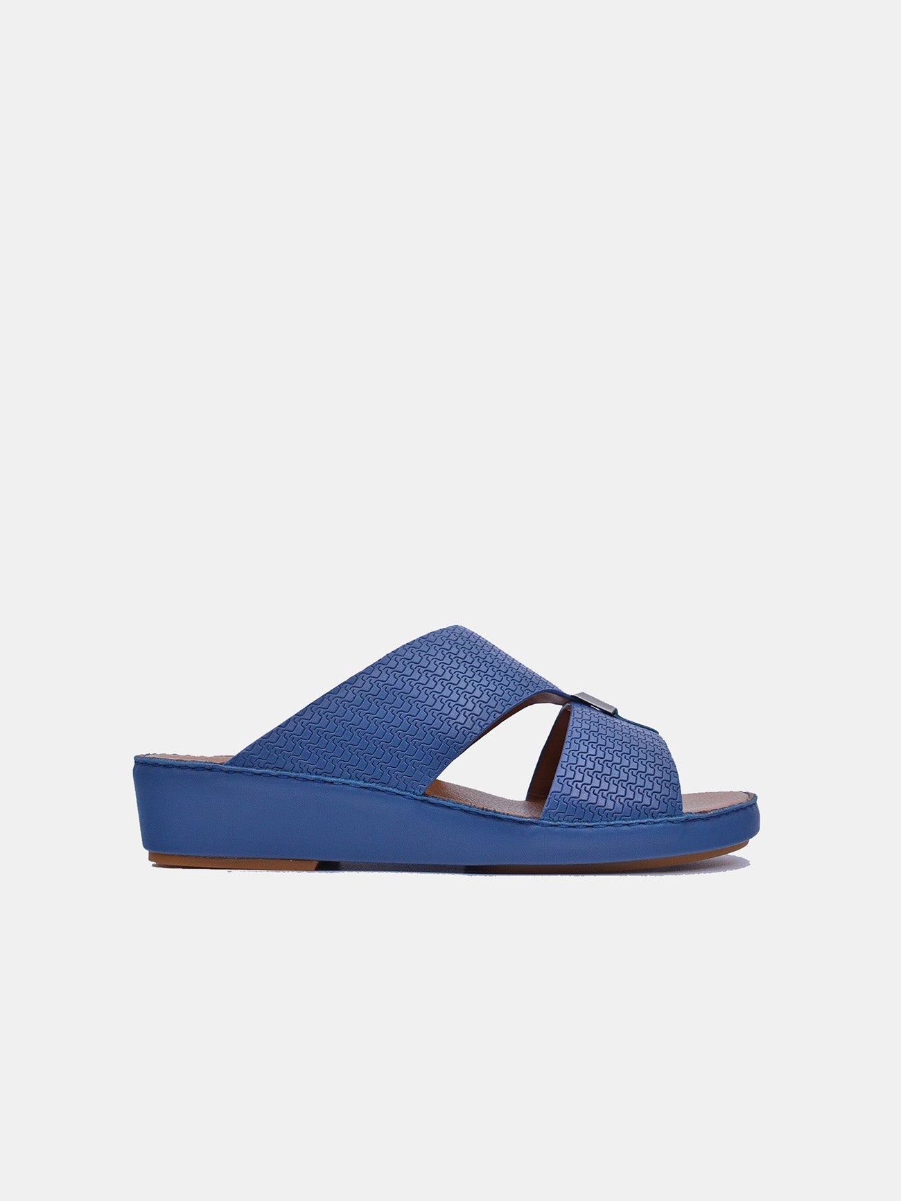 Barjeel Uno BSP1-54 Boys Arabic Sandals #color_Blue