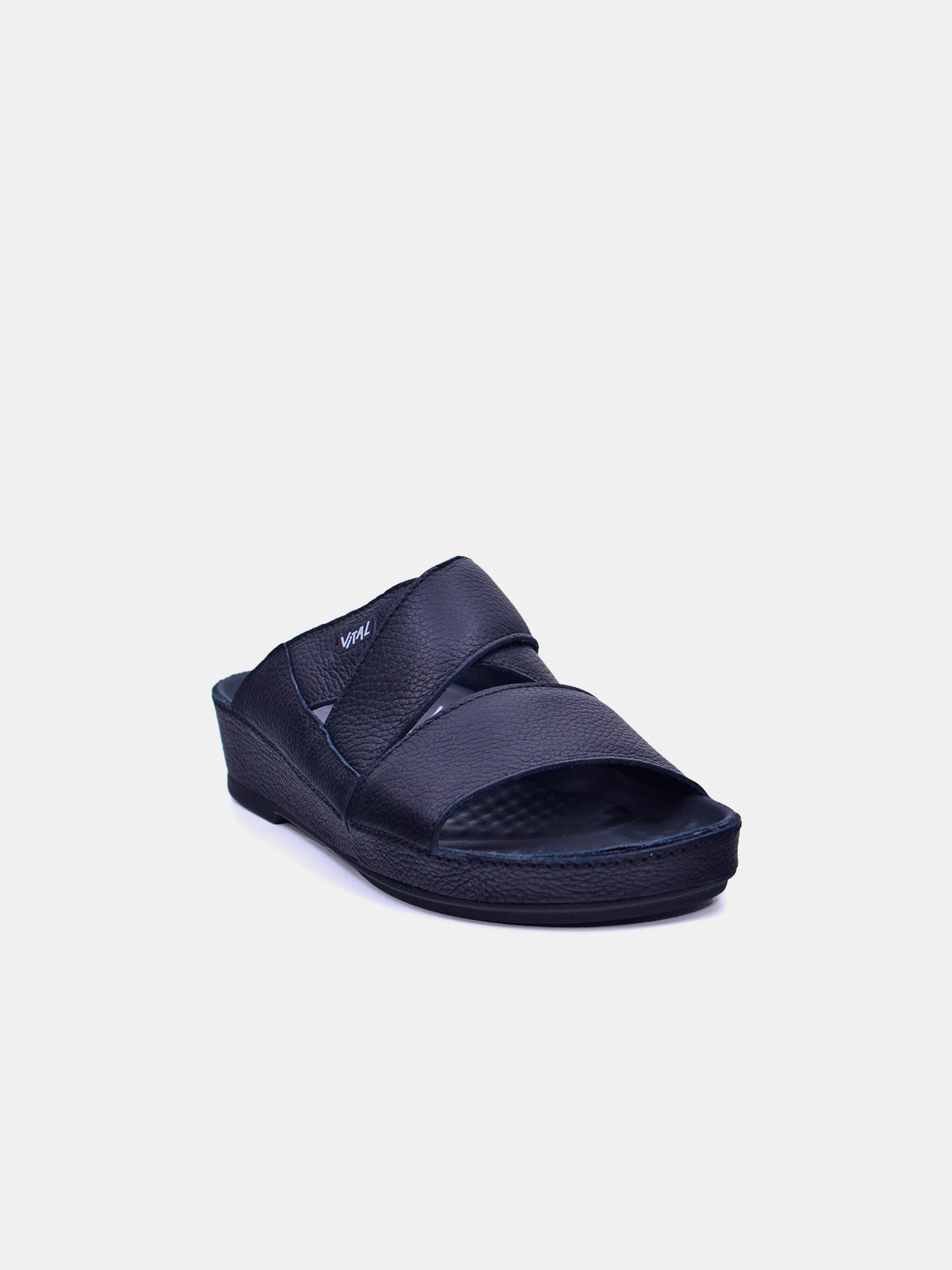 Vital 74003S Men's Slider Sandals #color_Black