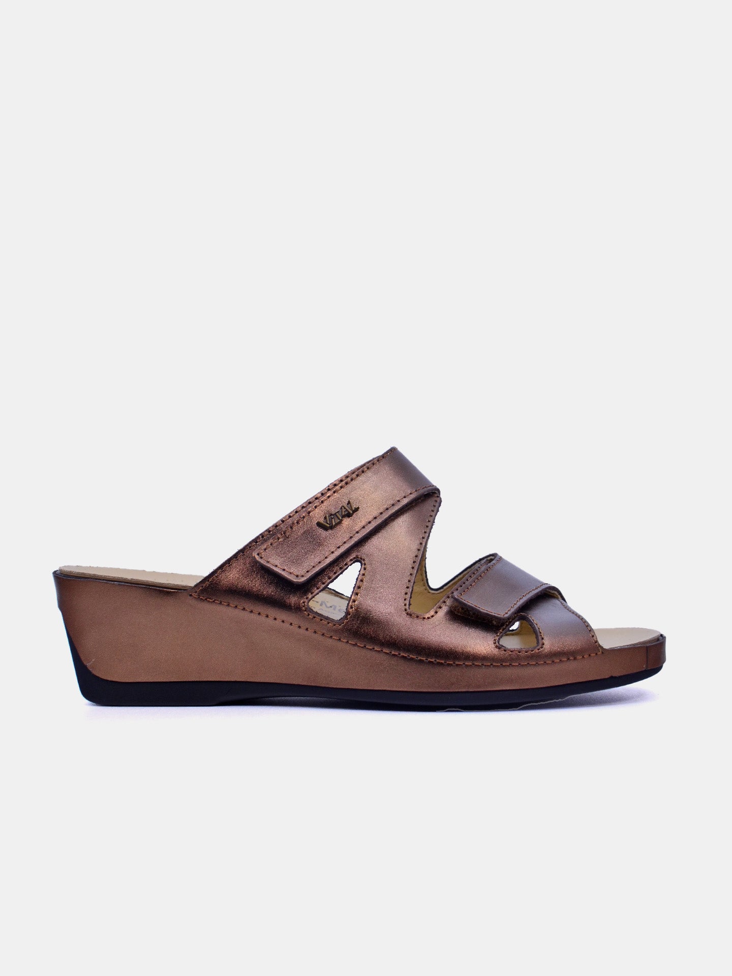 Vital 4103AS Women's Slider Sandals #color_Brown