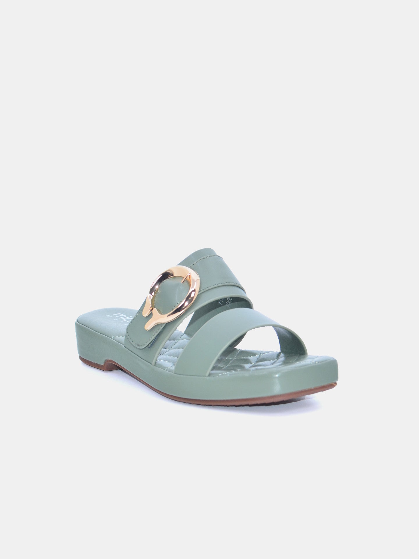 Michelle Morgan 114RJ934 Women's Sandals #color_Green