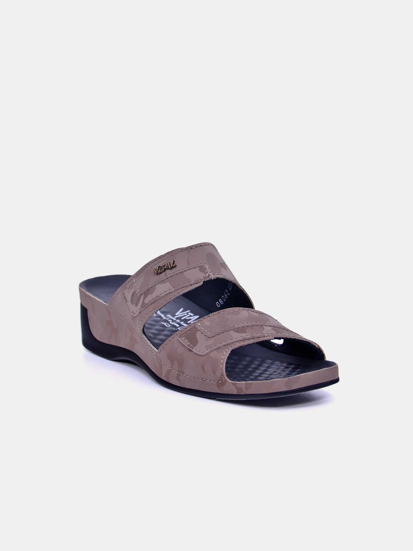 Vital 08062AS Women's Slider Sandals #color_Beige