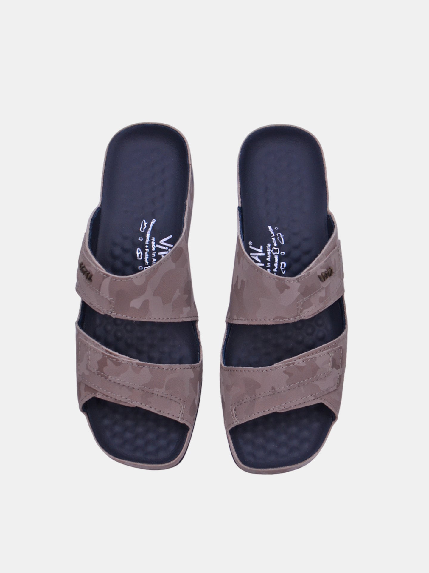 Vital 08062AS Women's Slider Sandals #color_Beige