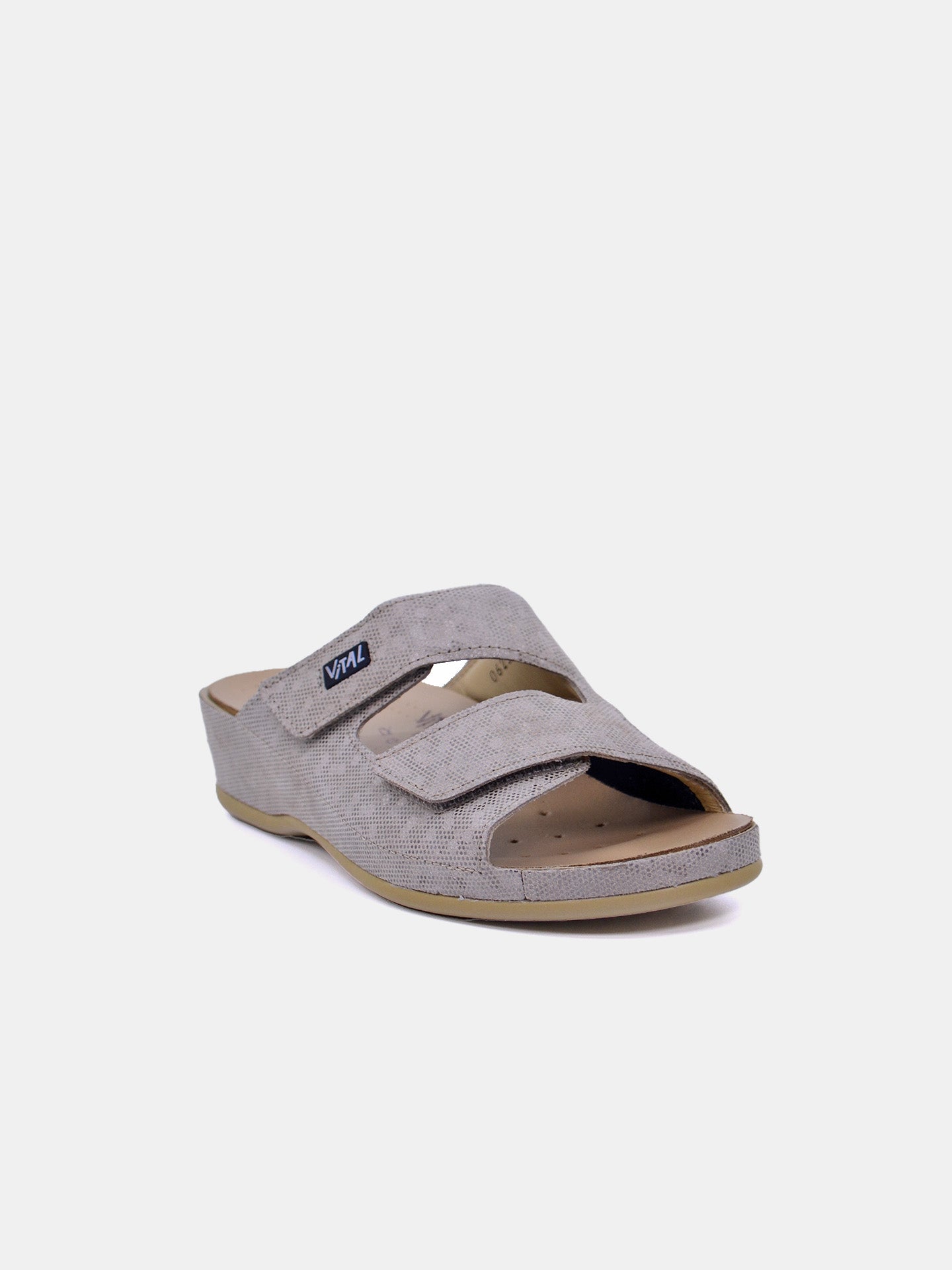 Vital 0625MAS Women's Slider Sandals #color_Taupe