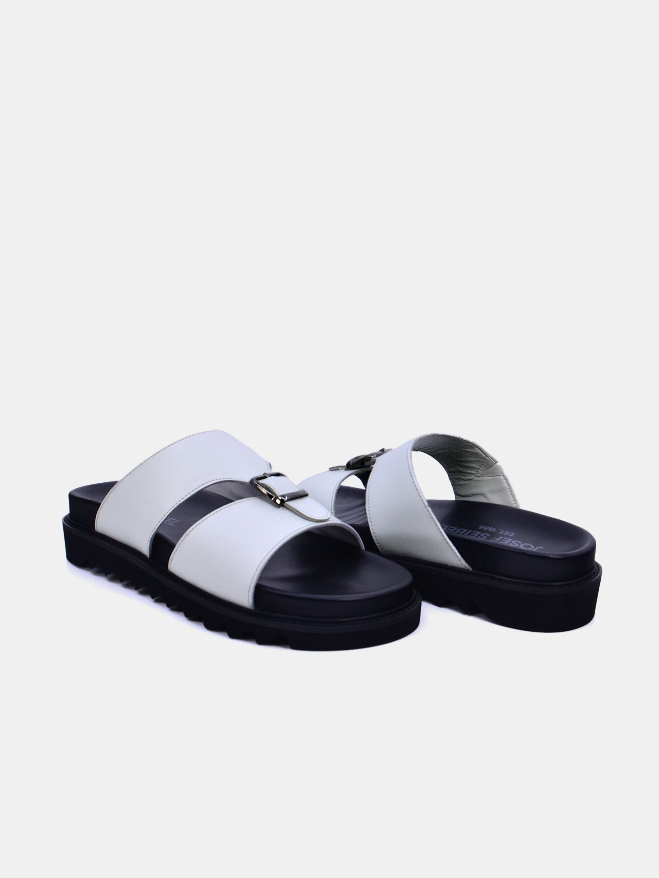 Josef Seibel 58403 Men's Casual Sandals #color_White