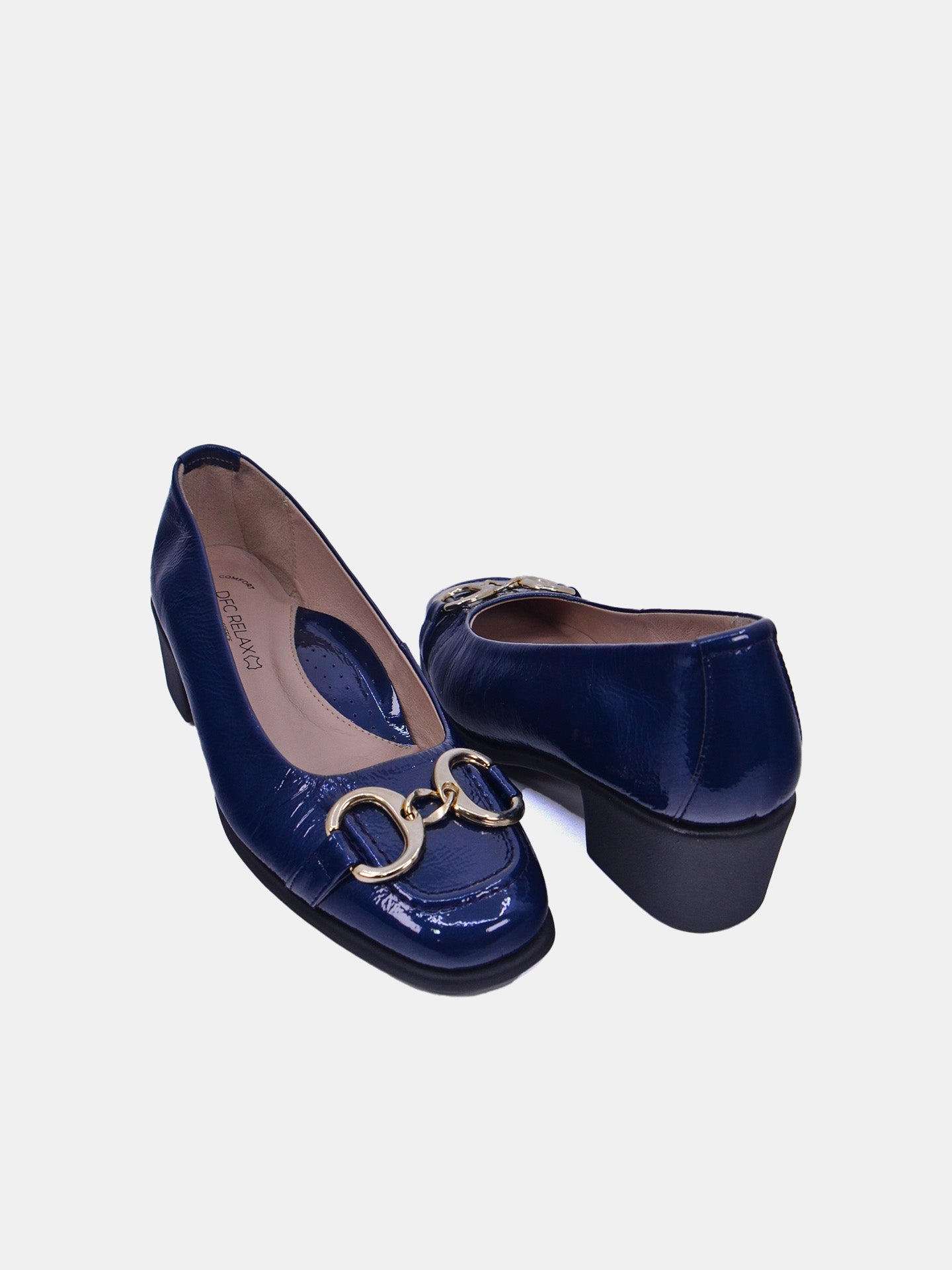 DFC Relax E-5655 Women's Heeled Shoes #color_Blue