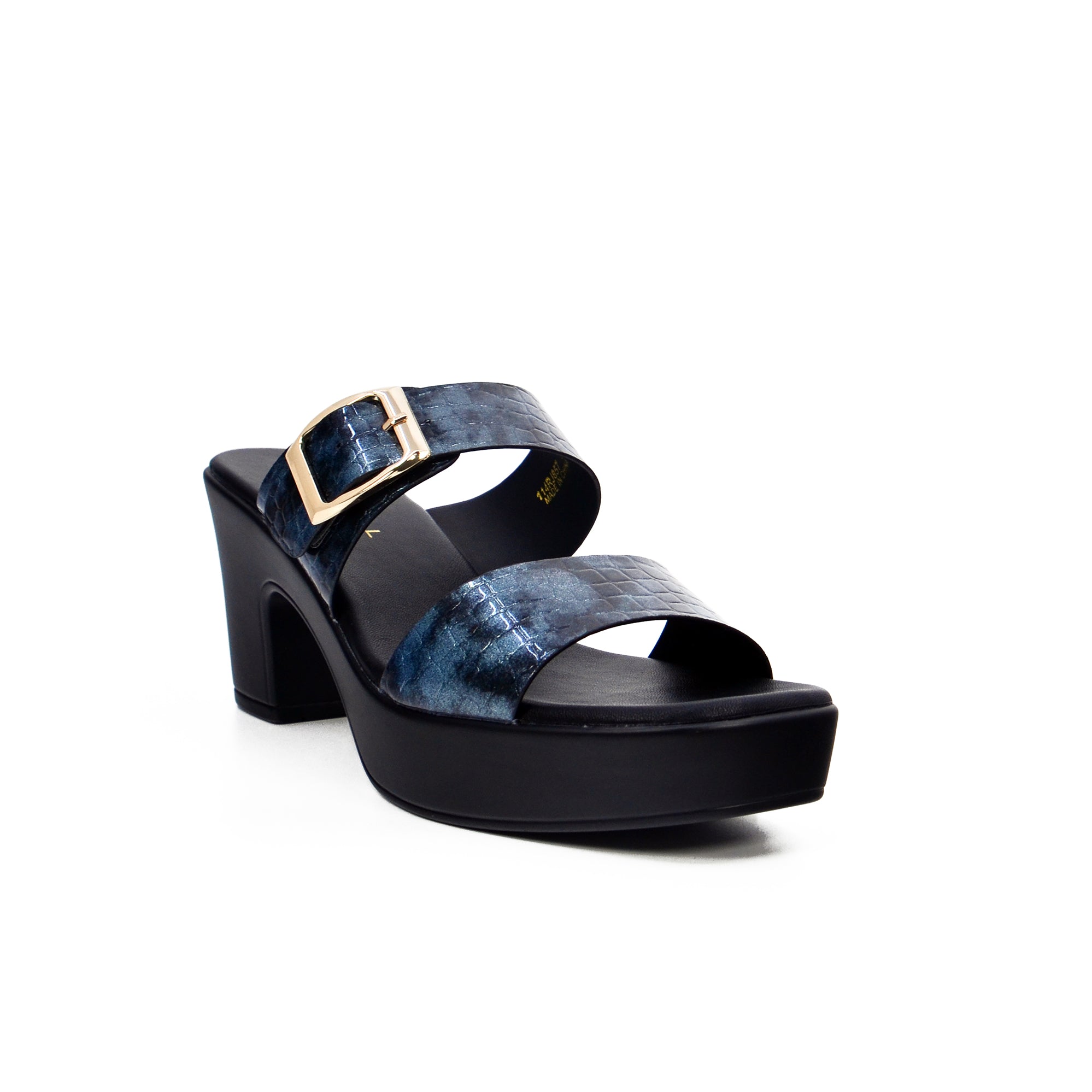 Mynaal 114Rj857 Women's Platform Heel Sandal #color_Gray