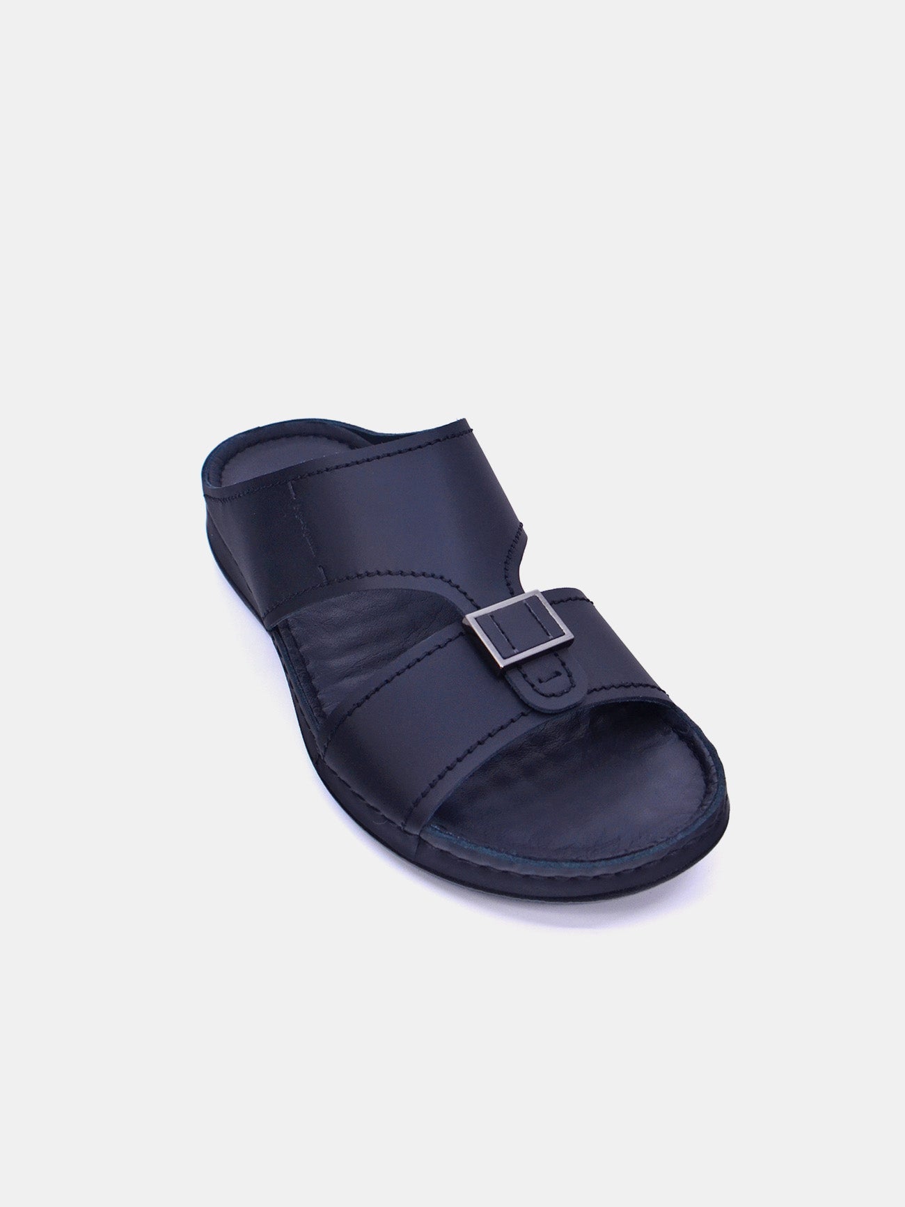 Al Maidan K-793 Men's Arabic Sandals #color_Black