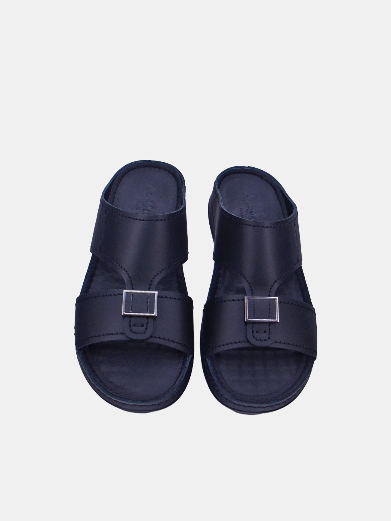 Al Maidan K-793 Men's Arabic Sandals #color_Black