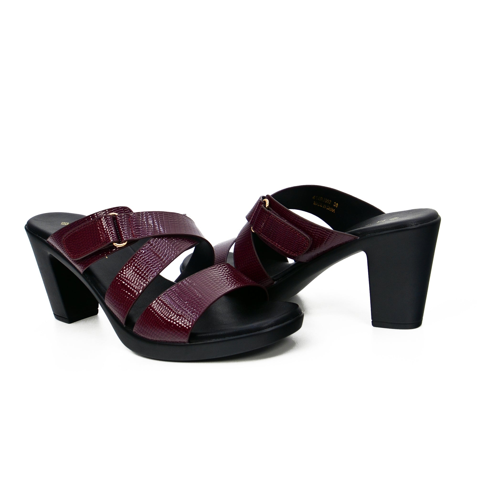 Mynaal 18F9817-51 Women's Block Heel Sandal #color_Pink