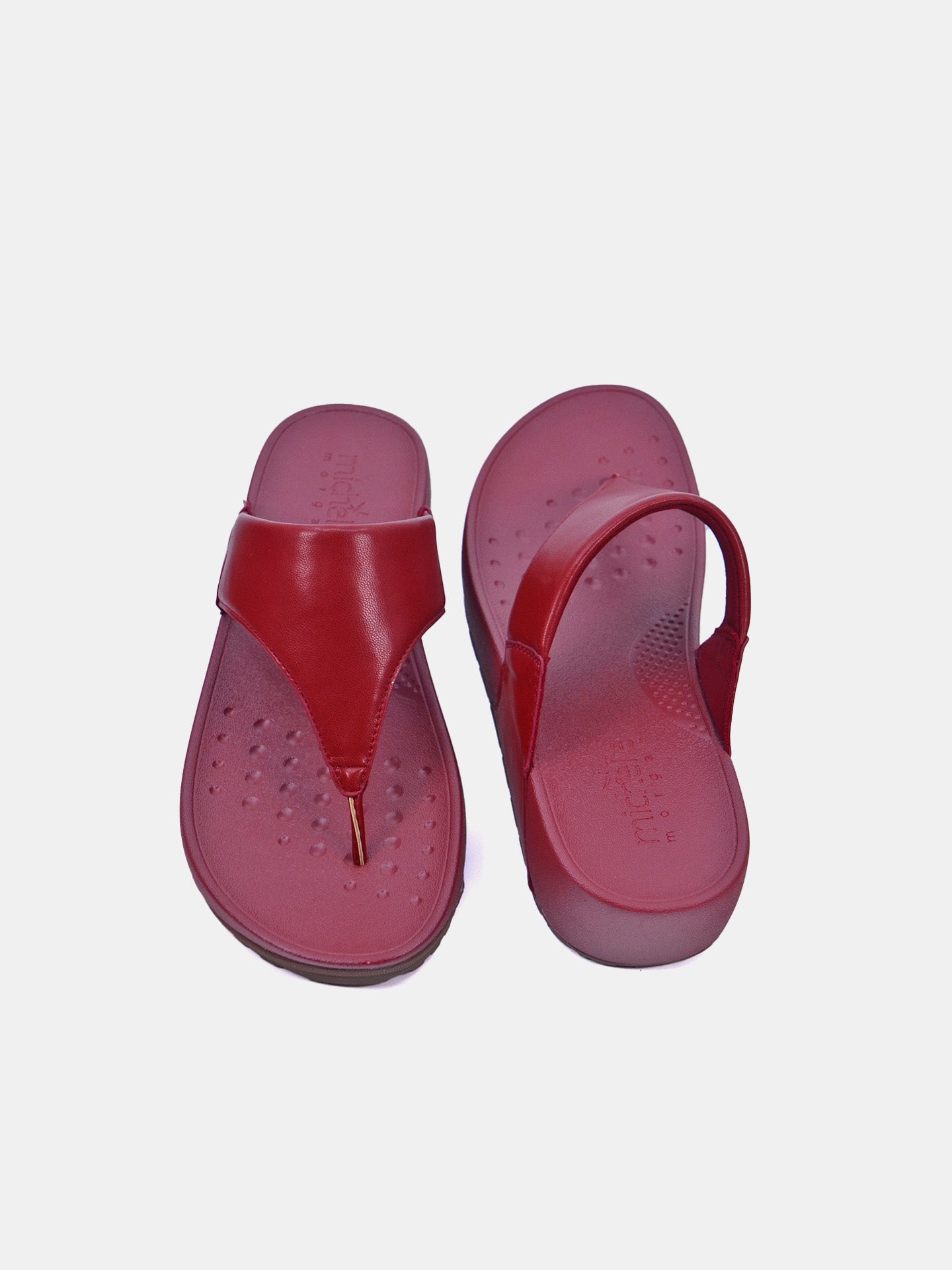 Michelle Morgan 214RJ876 Women's Sandals #color_Red
