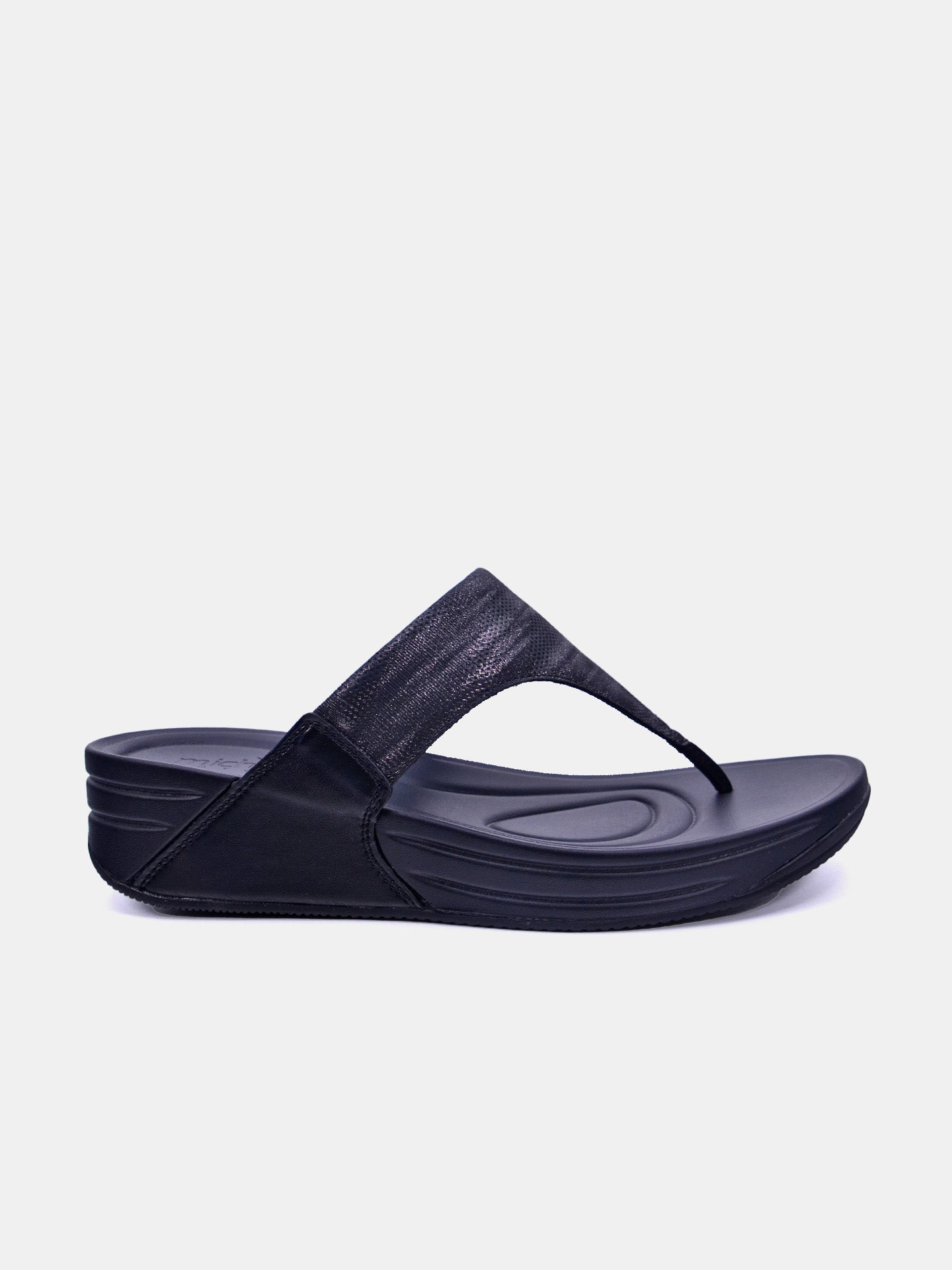 Michelle Morgan 214RJ671 Women's Sandals #color_Black
