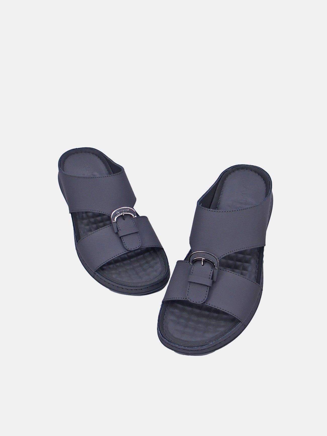 Al Maidan K-792 Men's Arabic Sandals #color_Grey