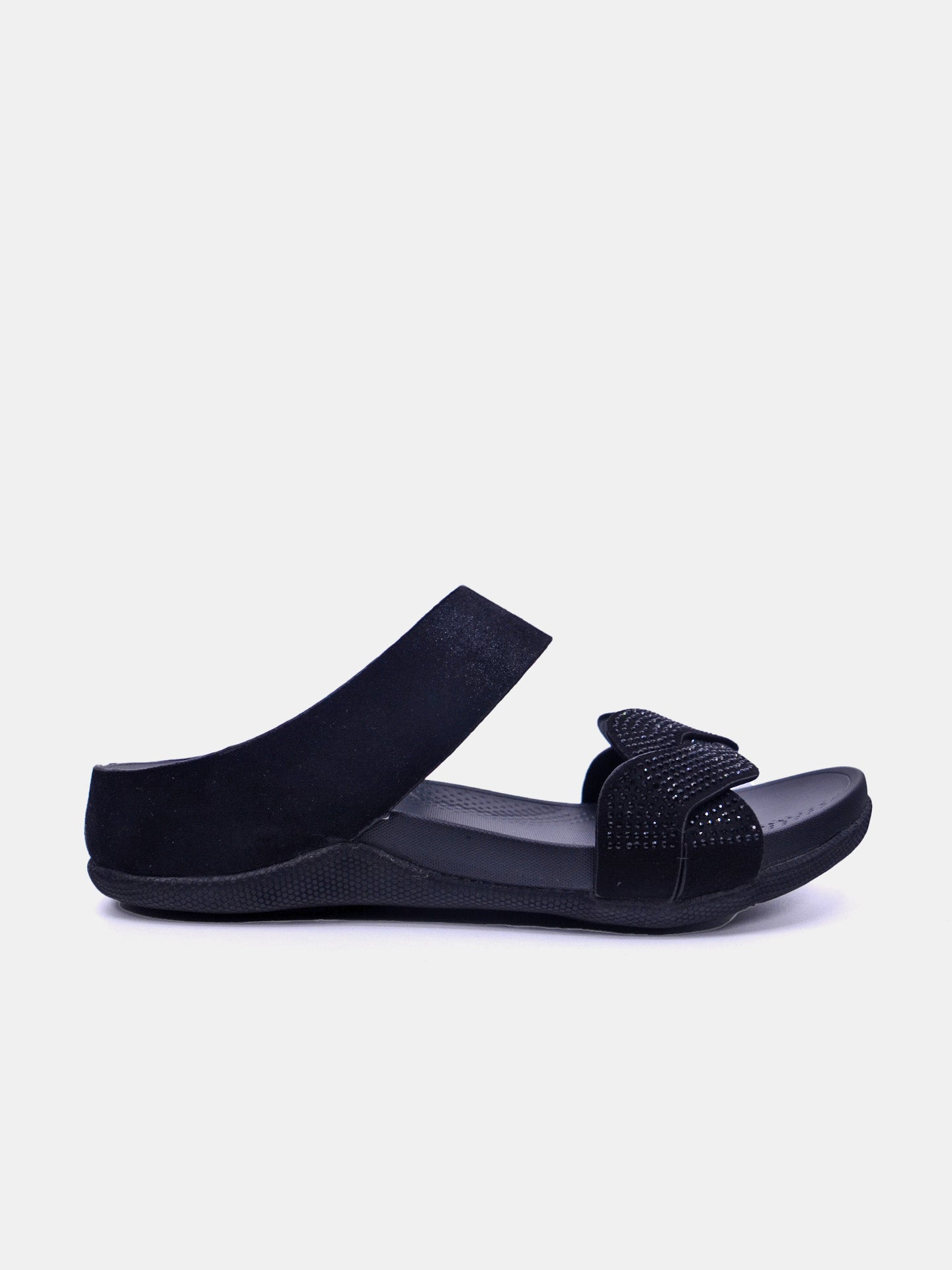 Michelle Morgan 114RC277 Women's Sandals #color_Black