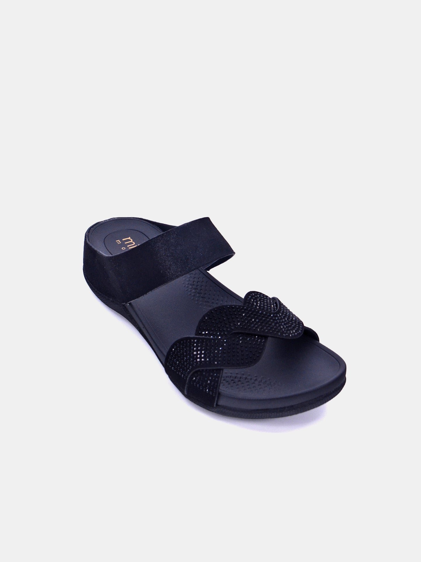 Michelle Morgan 114RC277 Women's Sandals #color_Black