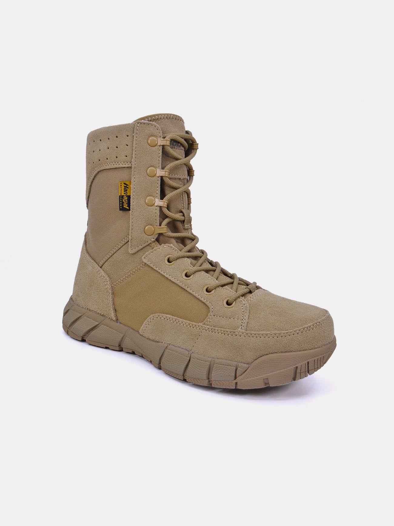 Hanagal AC0058 Men's Military Boots #color_Beige