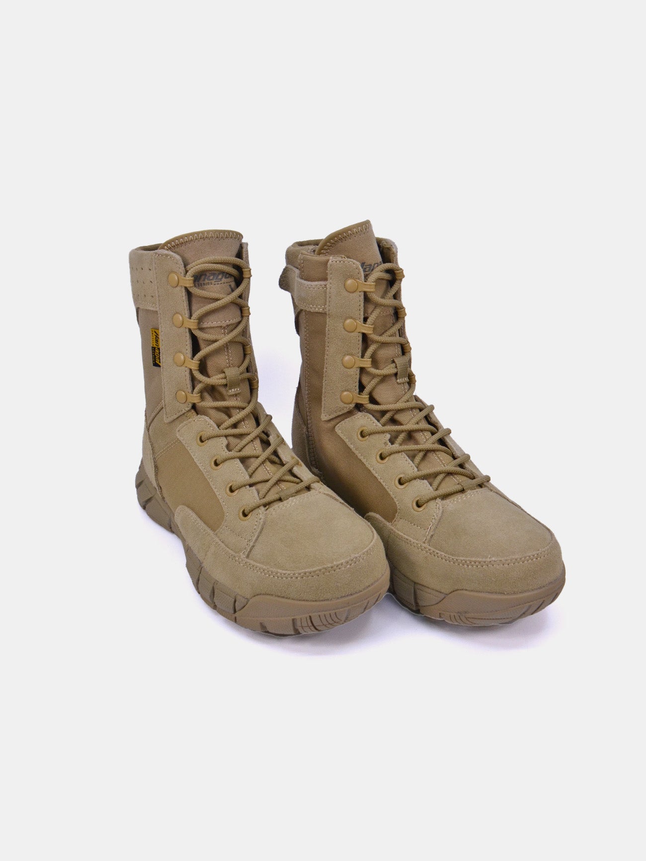 Hanagal AC0058 Men's Military Boots #color_Beige