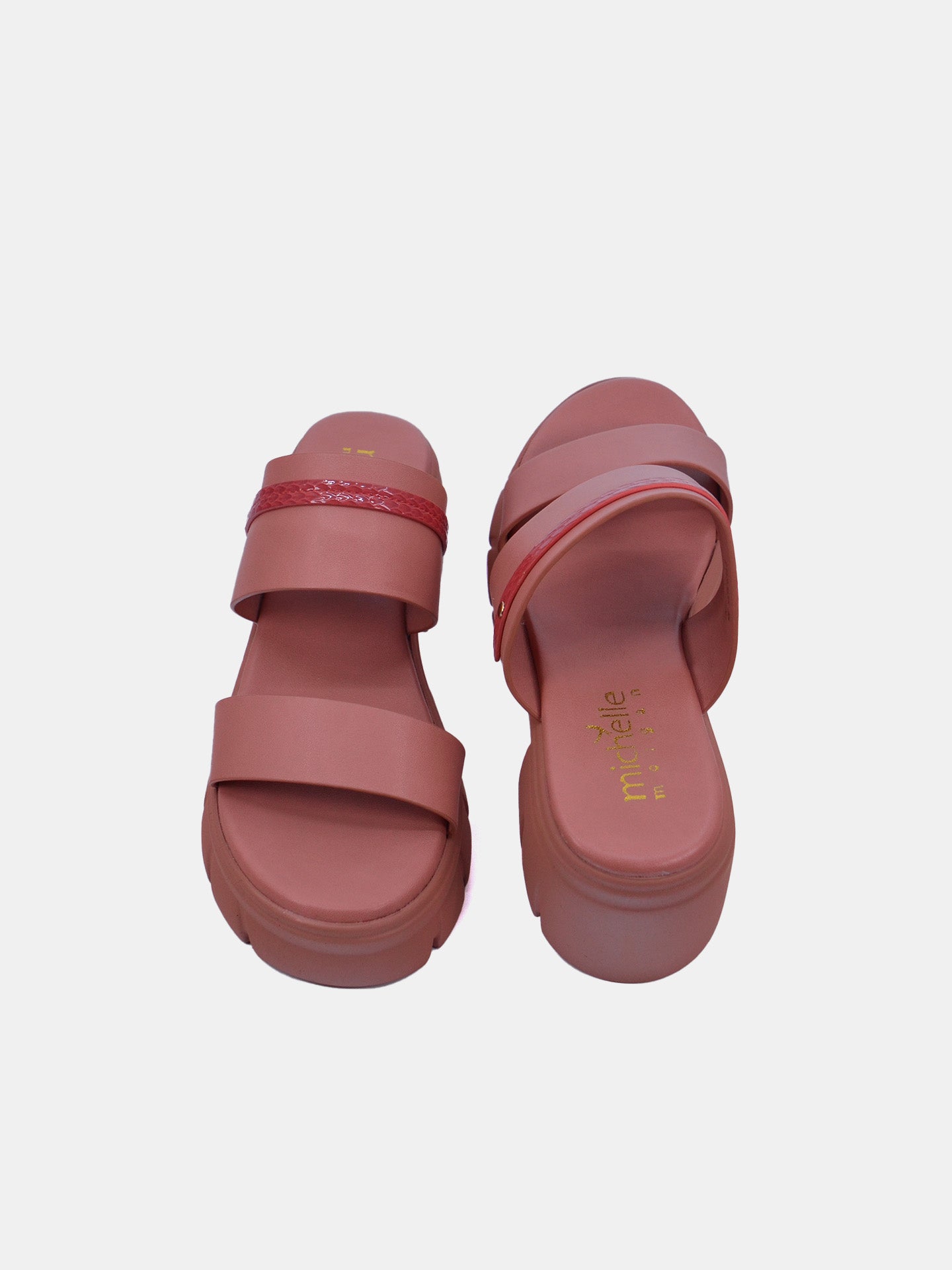 Michelle Morgan 214RJ635 Women's Sandals #color_Pink
