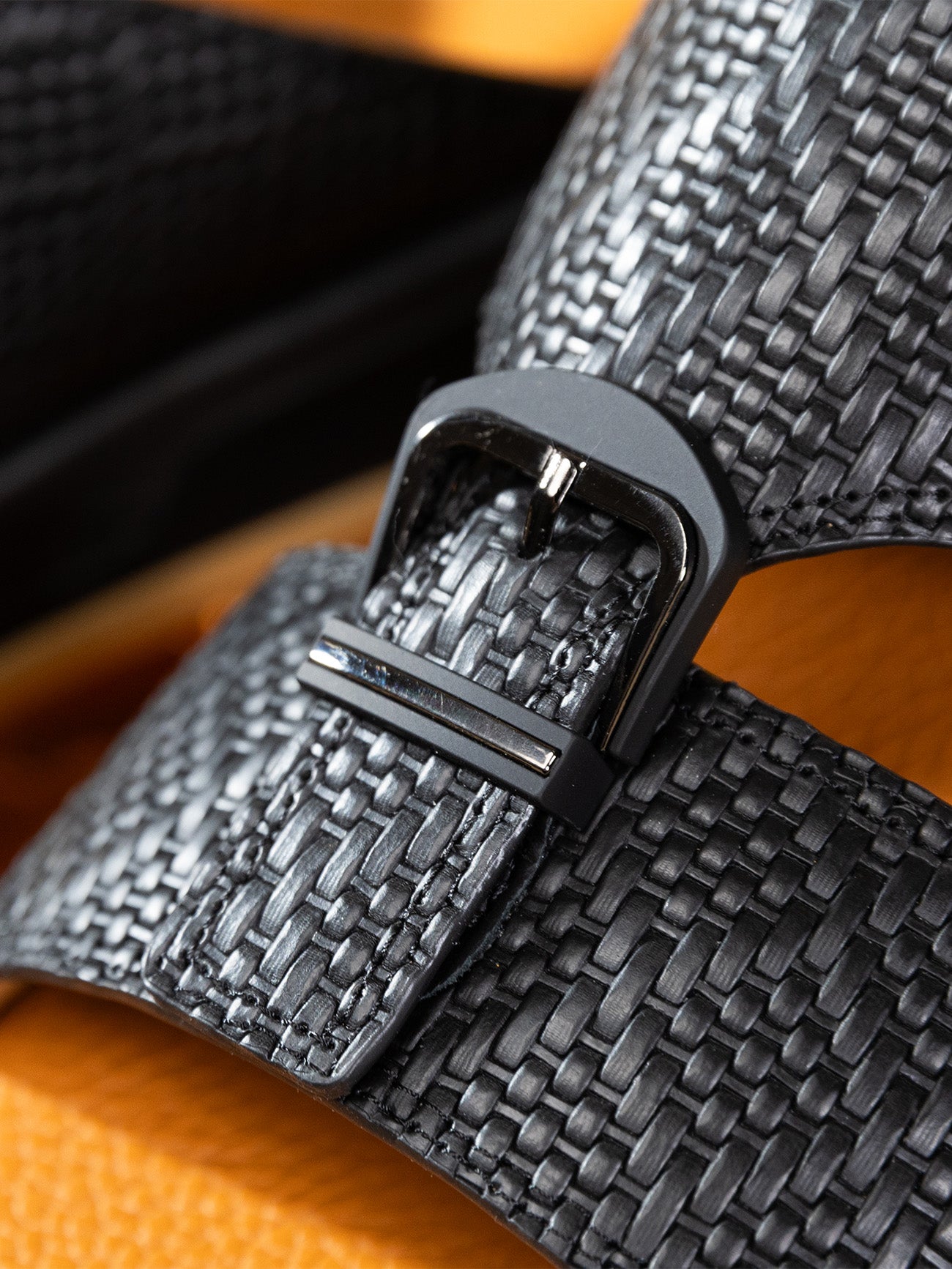 Barjeel Uno MSA145 Men Arabic Sandals #color_Black