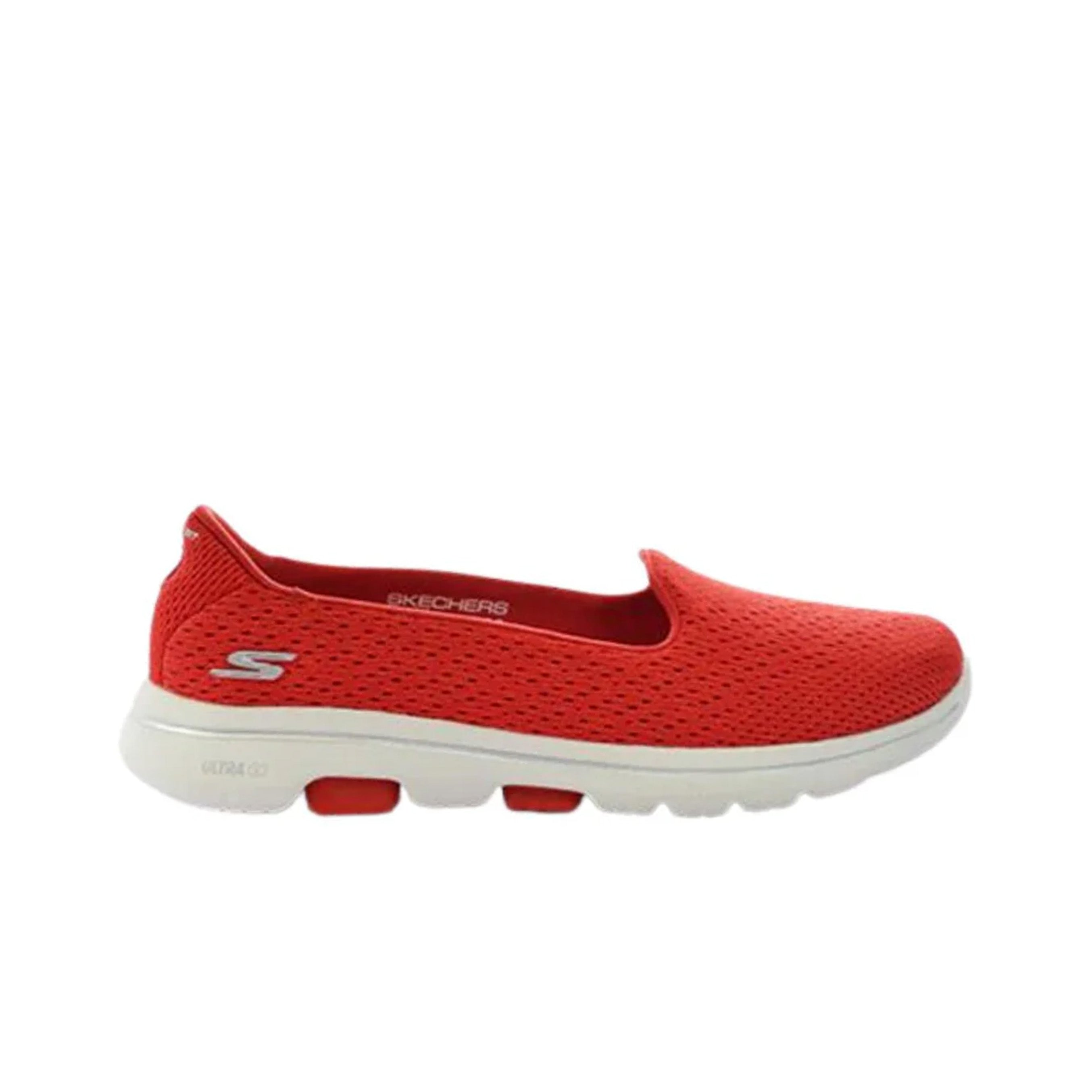 Skechers Women's Go Walk 5 - Sparkle Trainers #color_Red