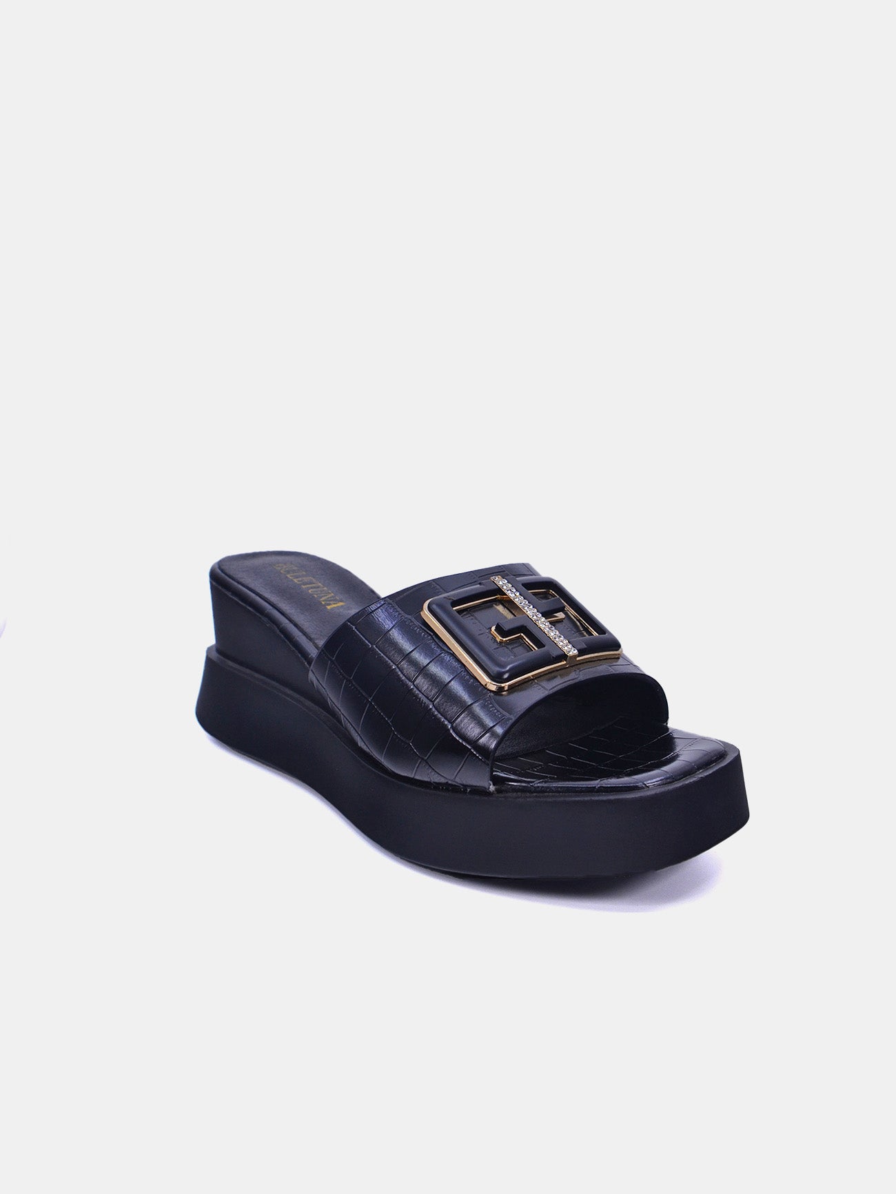 Buletuna YZ629 Women's Sandals #color_Black