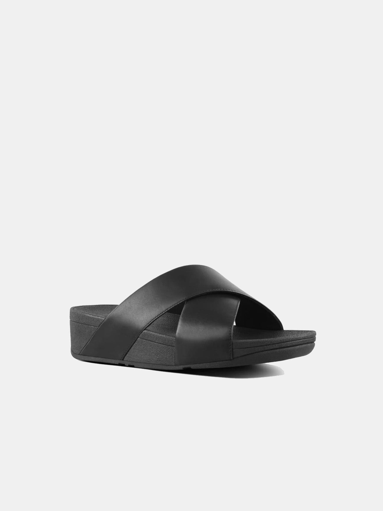Fitflop Lulu Cross Slide Sandals #color_Black