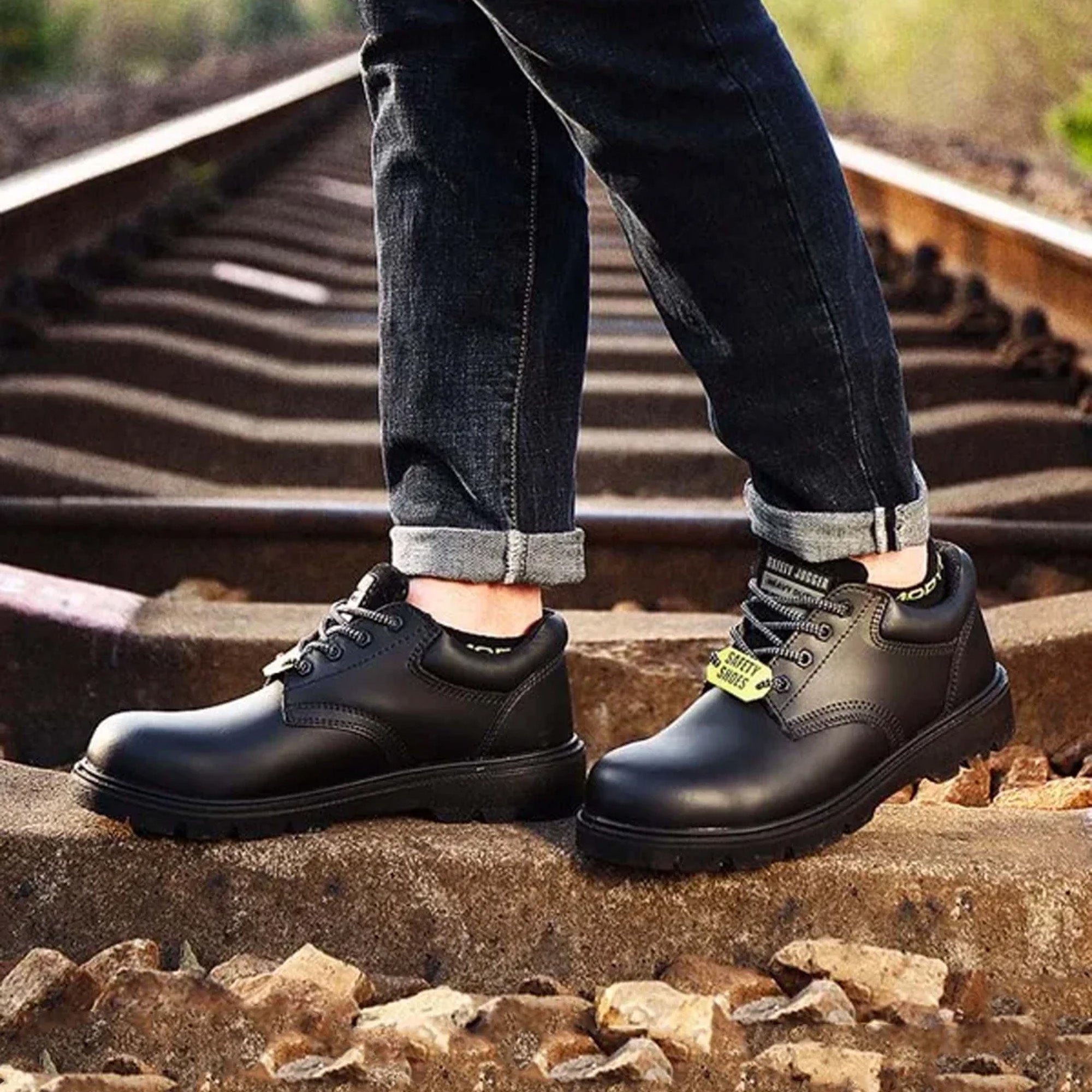 Safety Jogger X1110 S3 SRC Safety Shoes #color_Black