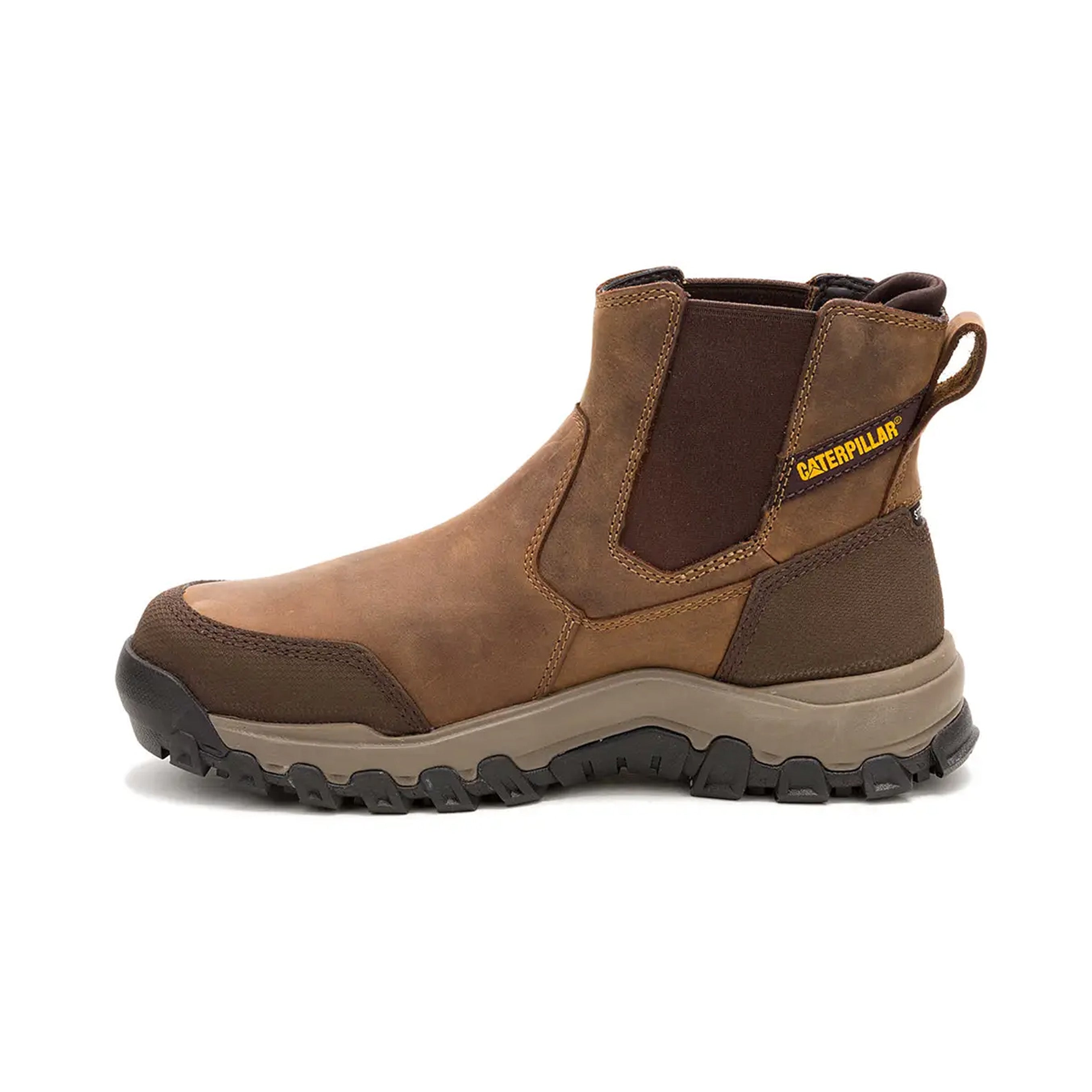 Caterpillar Threshold Rebound Chelsea WP CT Men's Safety Boots #color_Brown