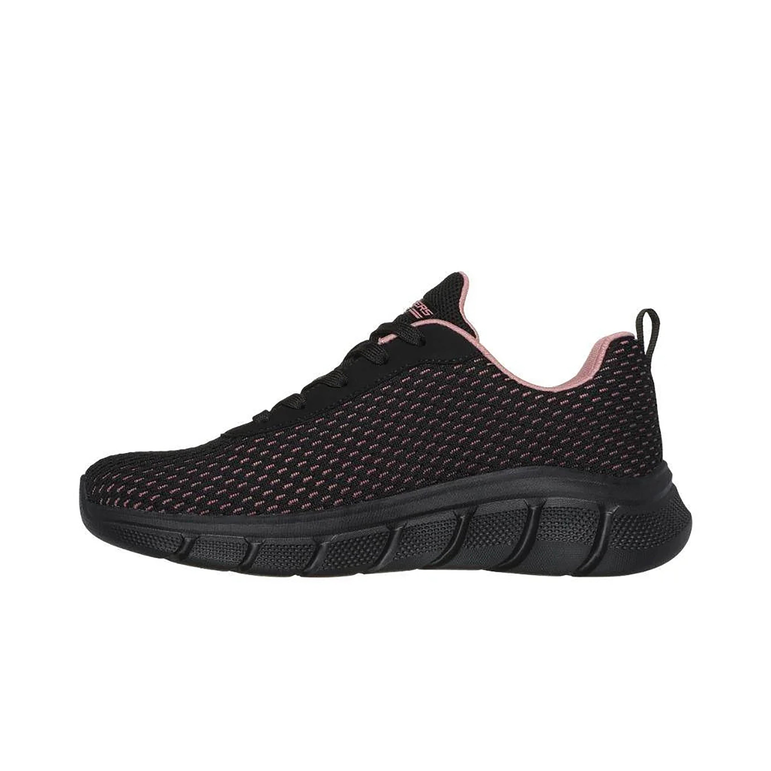 Skechers Women's BOBS Sport B Flex - Swift Flair Shoes #color_Black