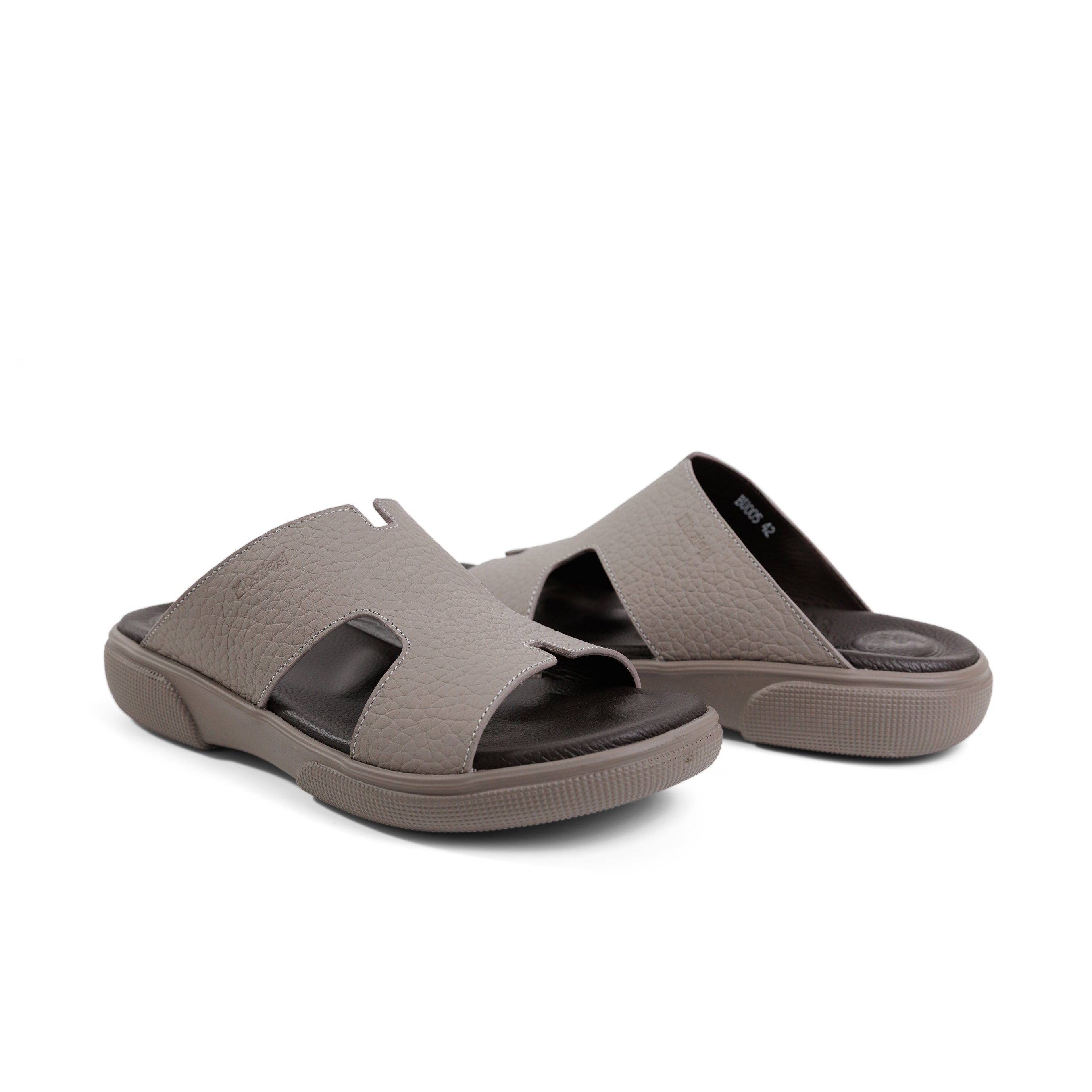 Barjeel Uno BU005 Men's Sandals #color_Gray