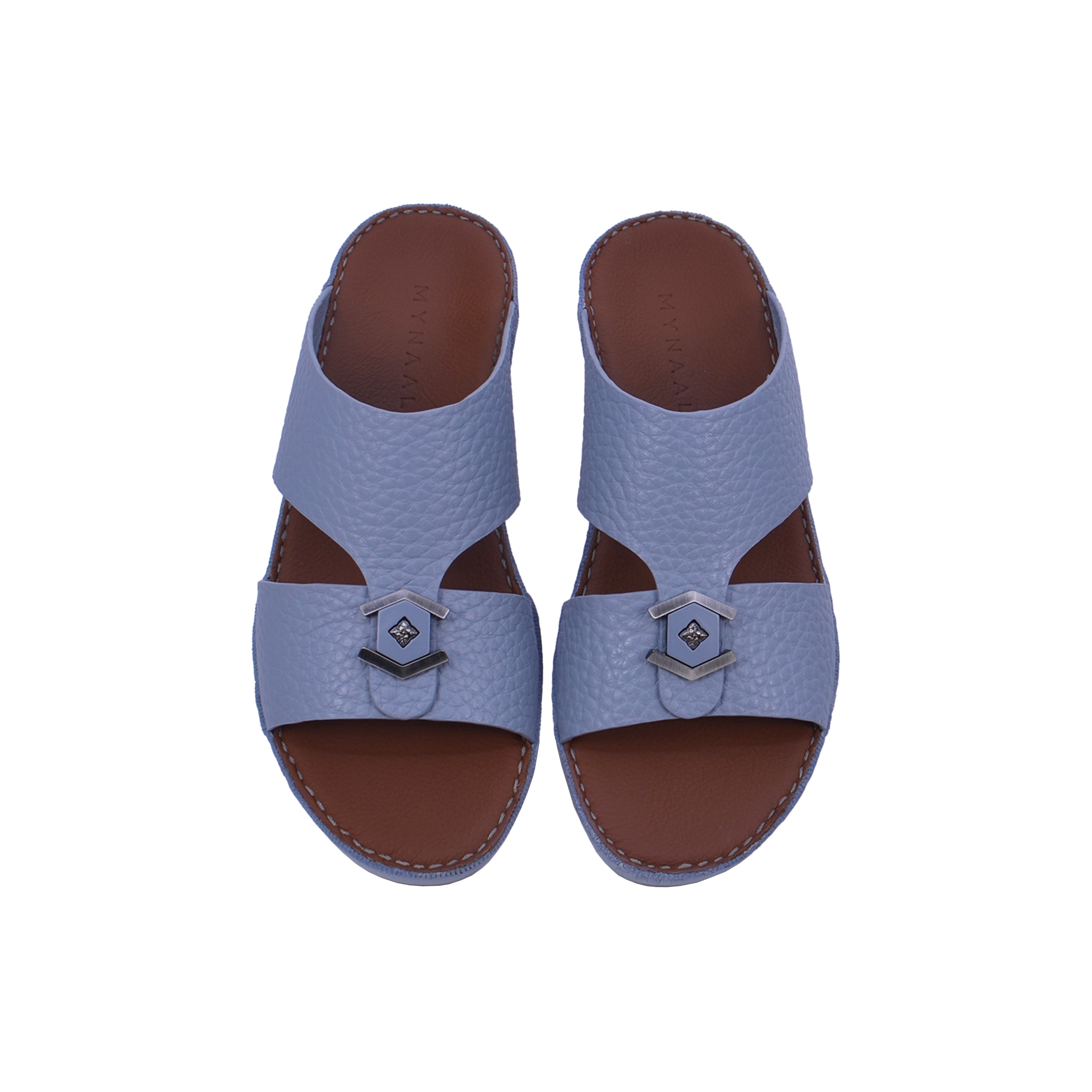 Mynaal MYL 005 Men's Arabic Sandals #color_Blue