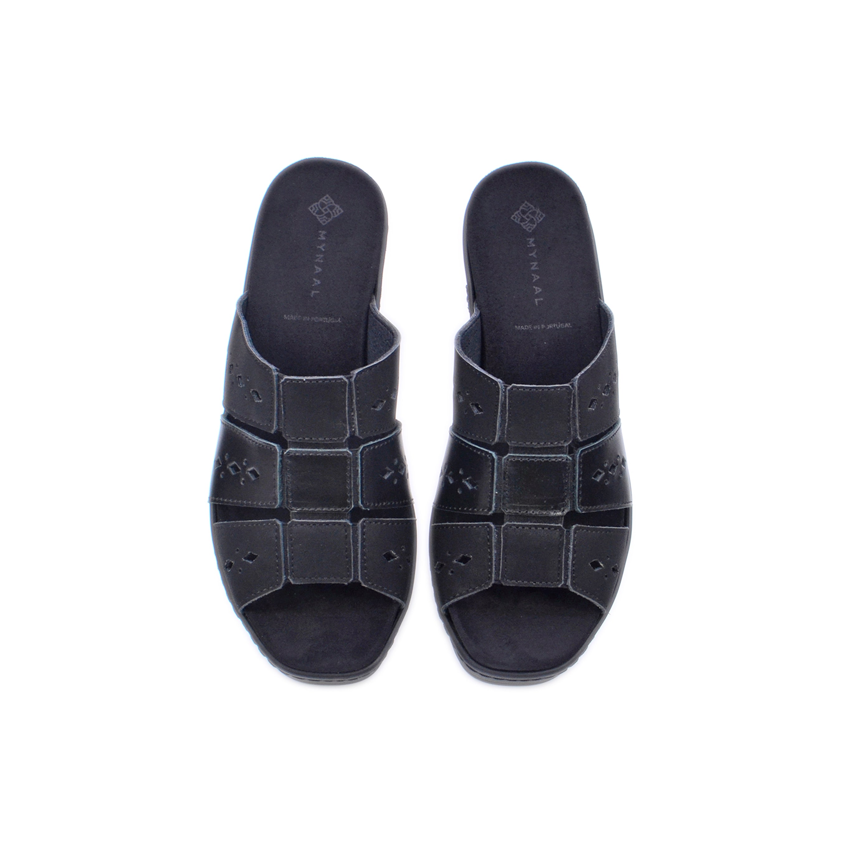 Mynaal Milan 21509PT Women's Sandals #color_Black