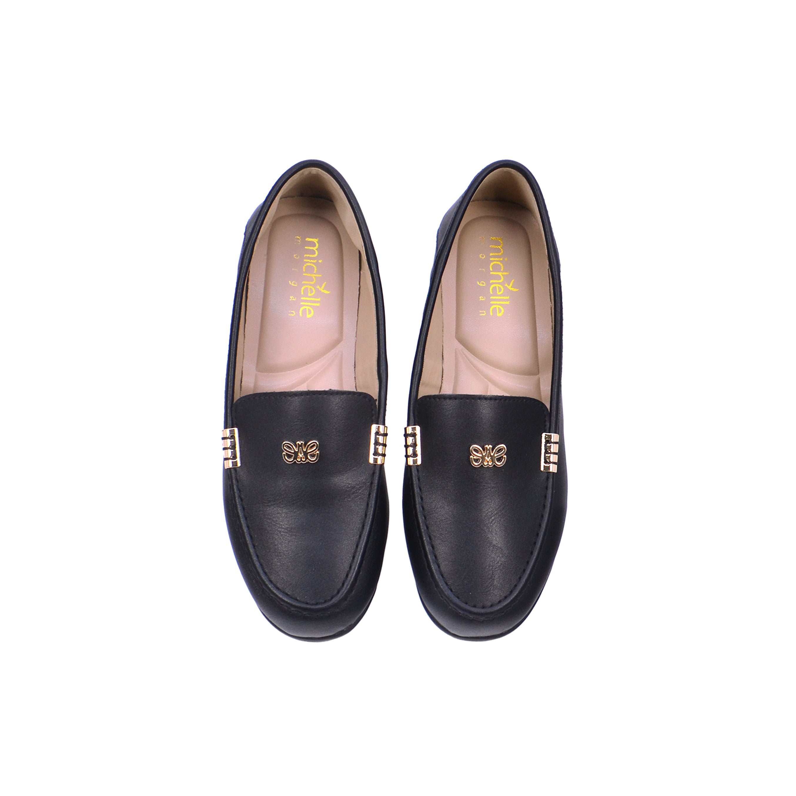 Michelle Morgan 219RC603 Women's Flat Shoes #color_Black
