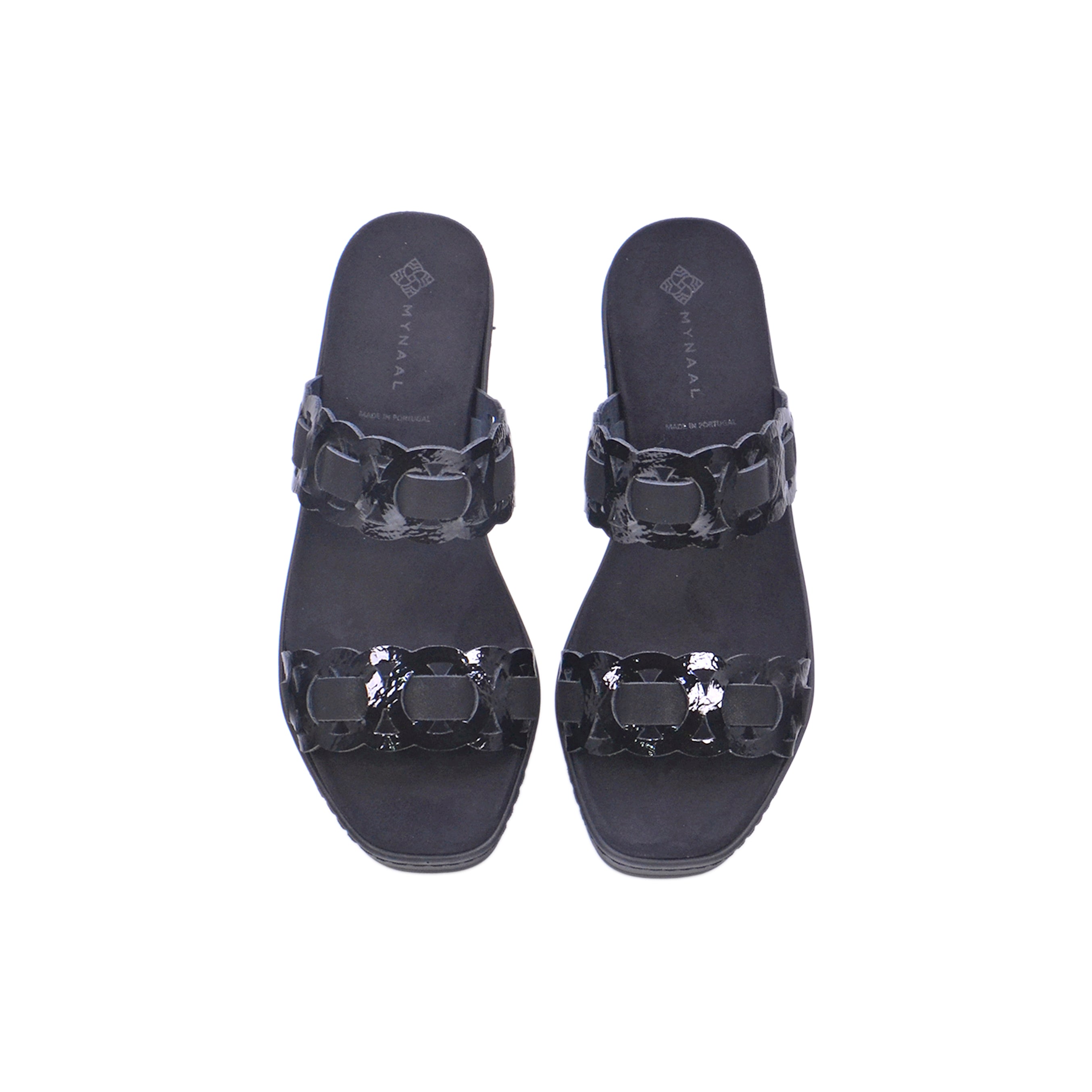 Mynaal Milan 21510T Women's Sandals #color_Black