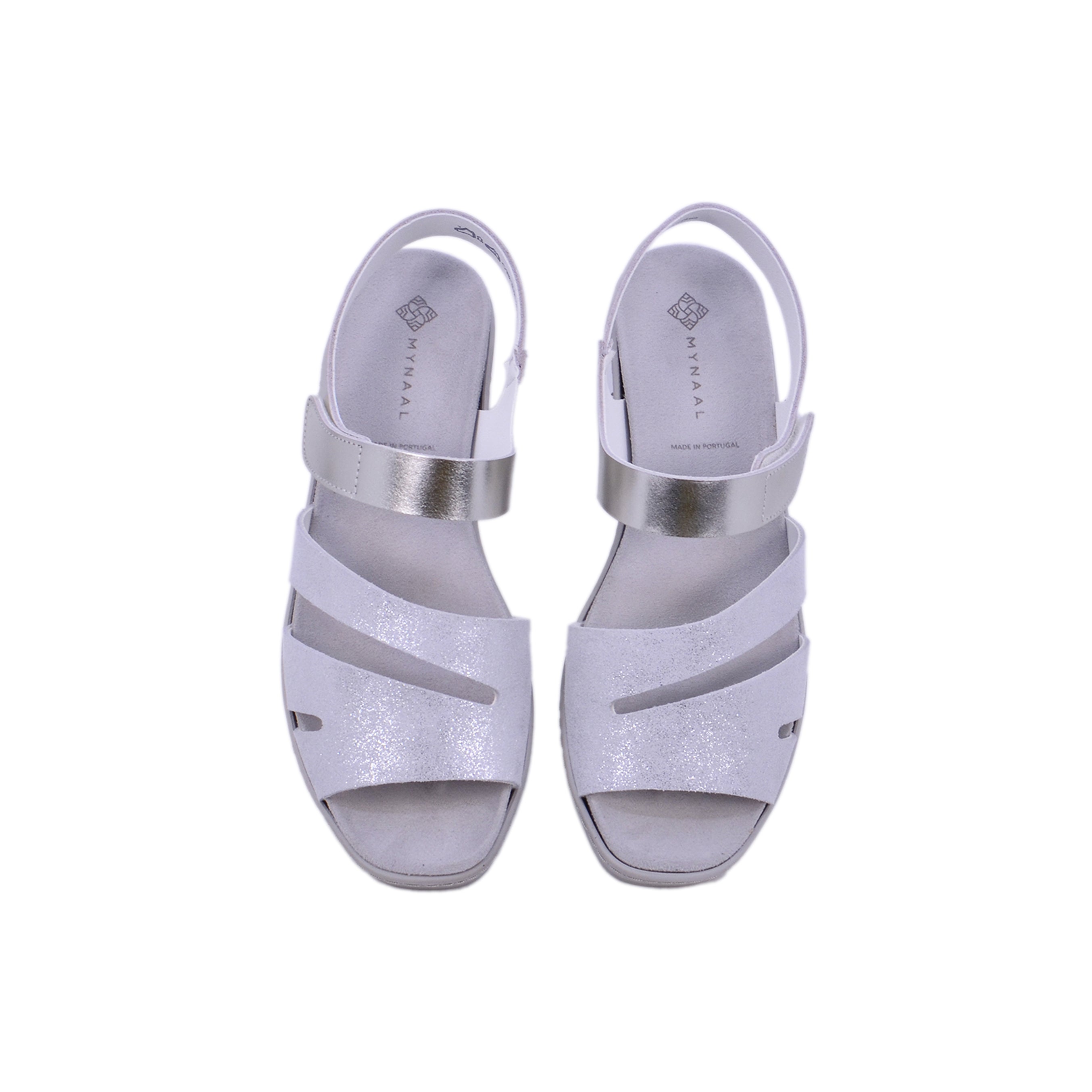 Mynaal Milan 21511T Women's Sandals #color_Silver