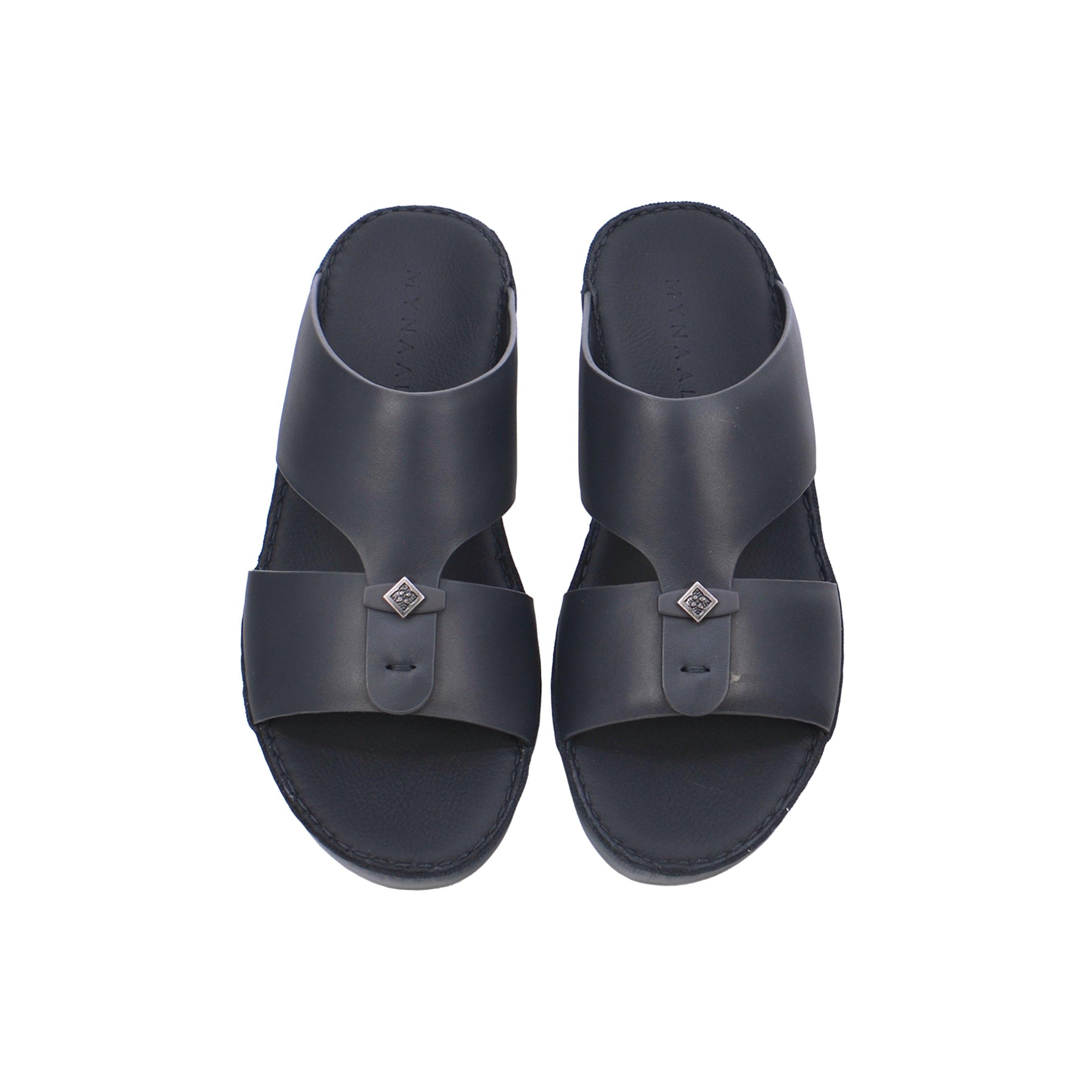 Mynaal MYL 004 Men's Arabic Sandals #color_Gray