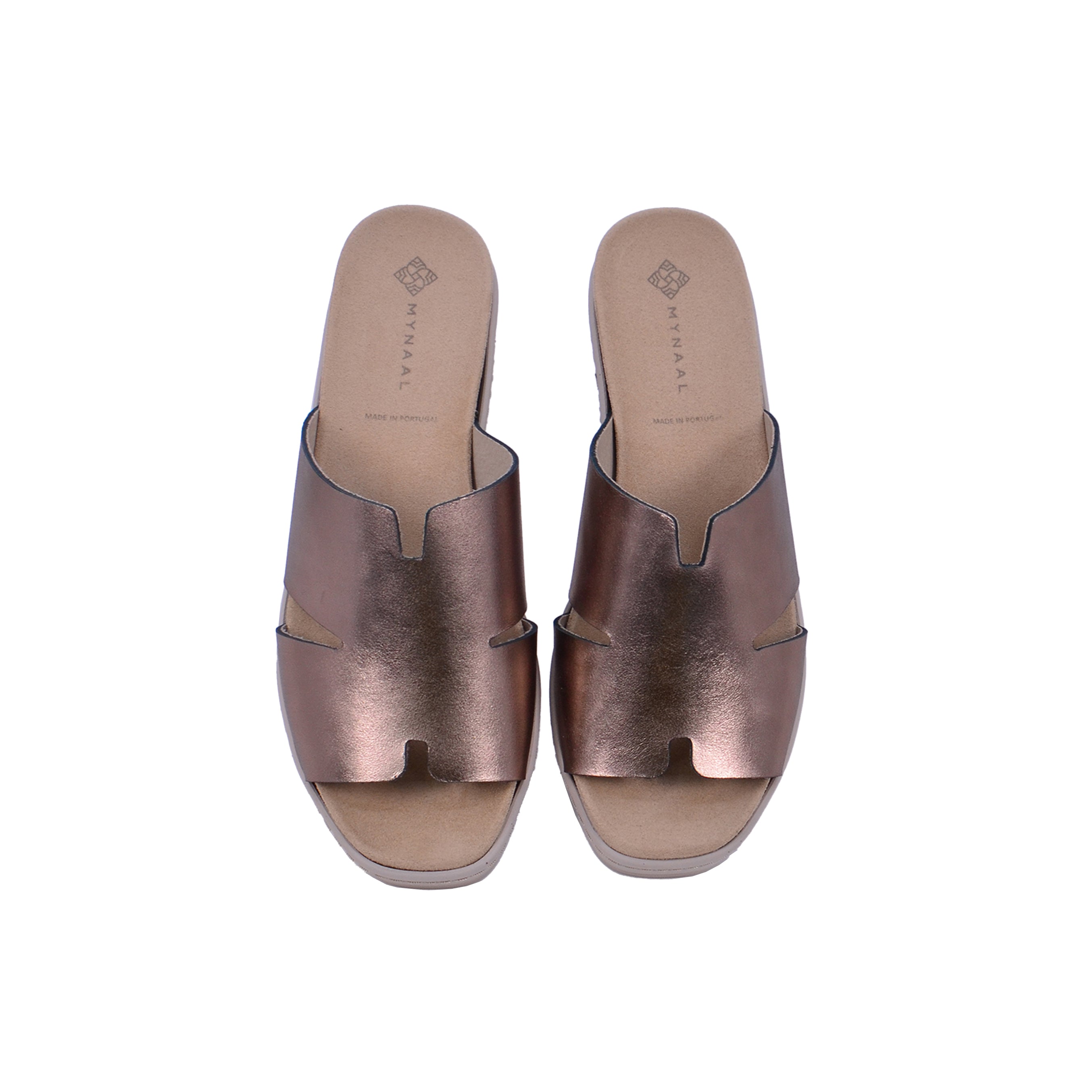 Mynaal Milan 21508T Women's Sandals #color_Gold