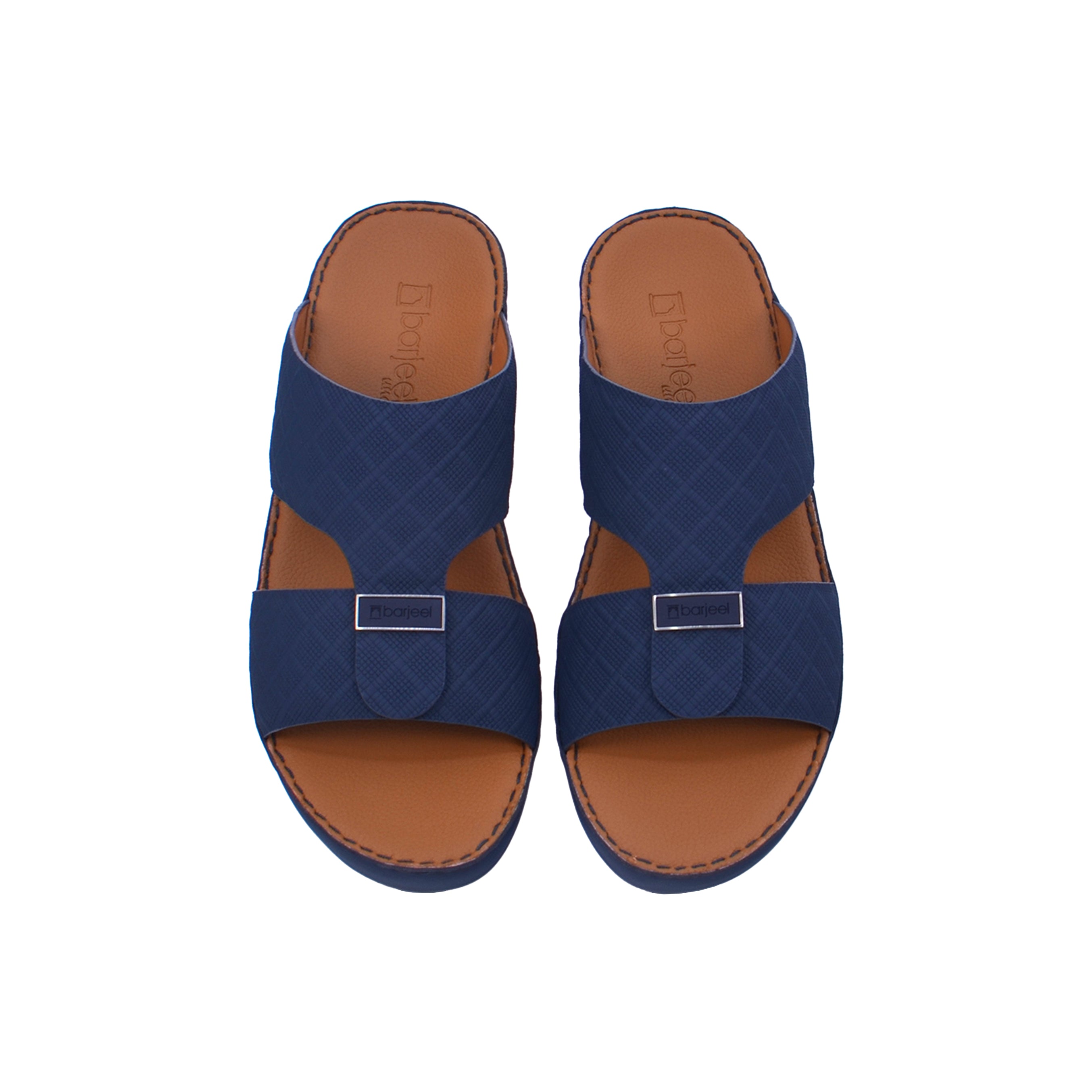 Barjeel Uno  BS56 Men's Sandals #color_Navy