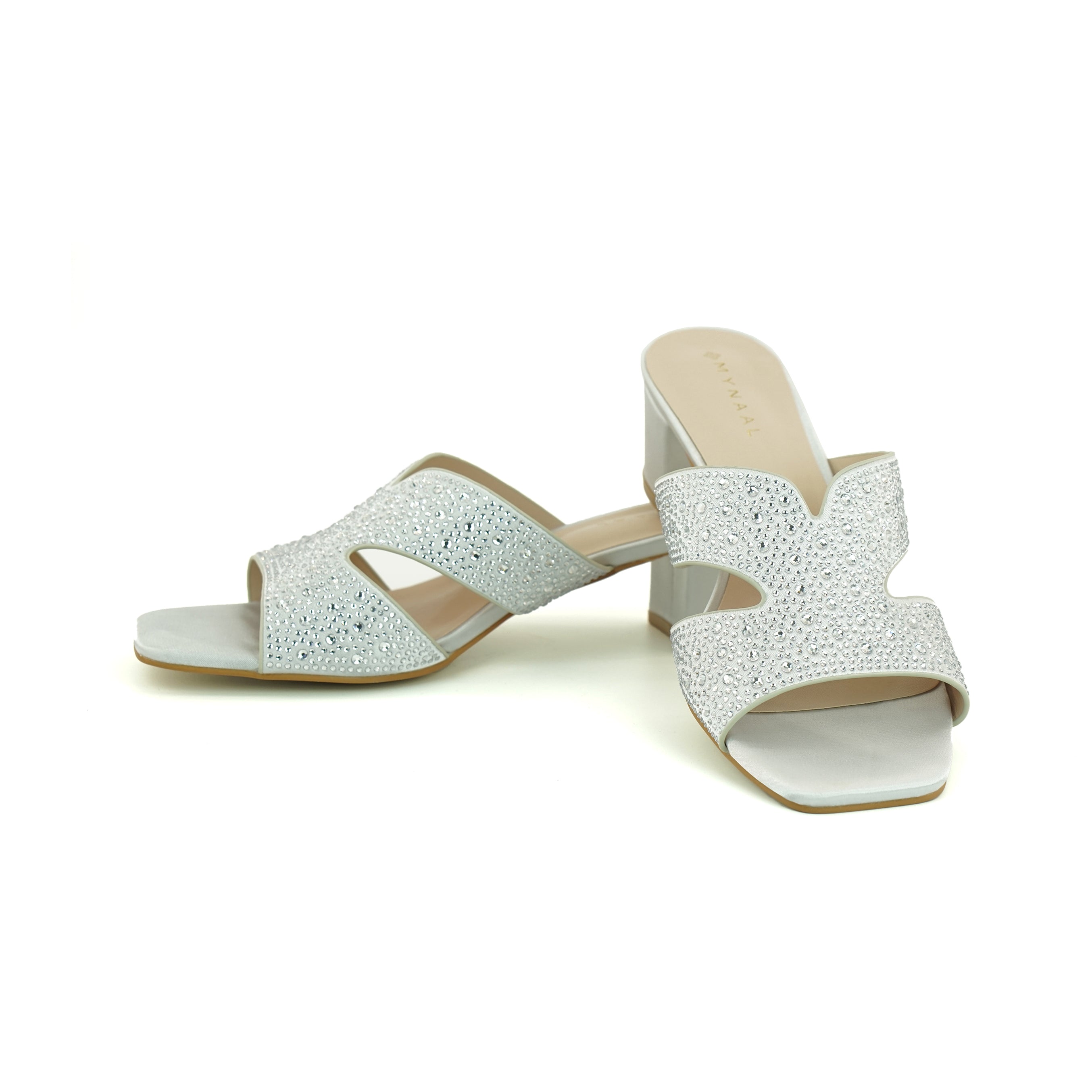 Mynaal 18F8827-5319 Women's Sandals #color_Silver